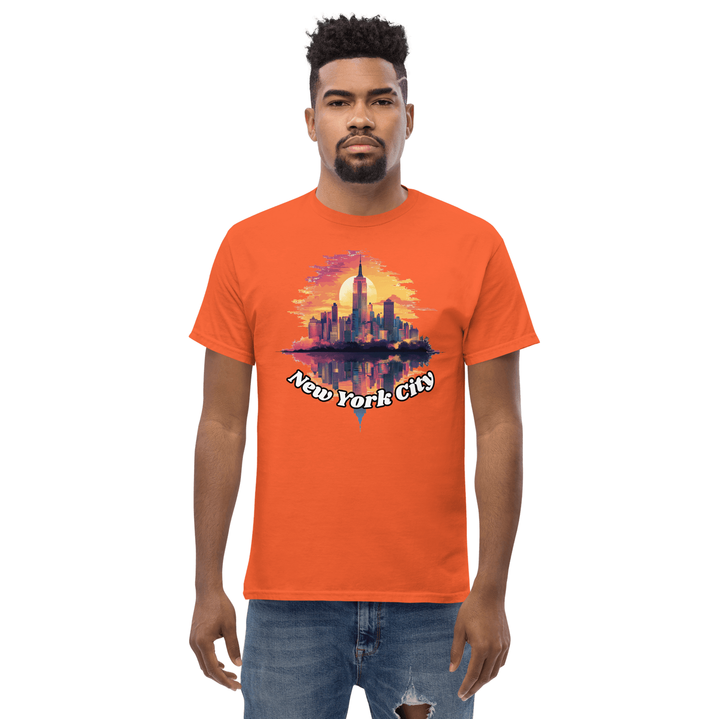 Klassisches Herren T-Shirt "New York City"