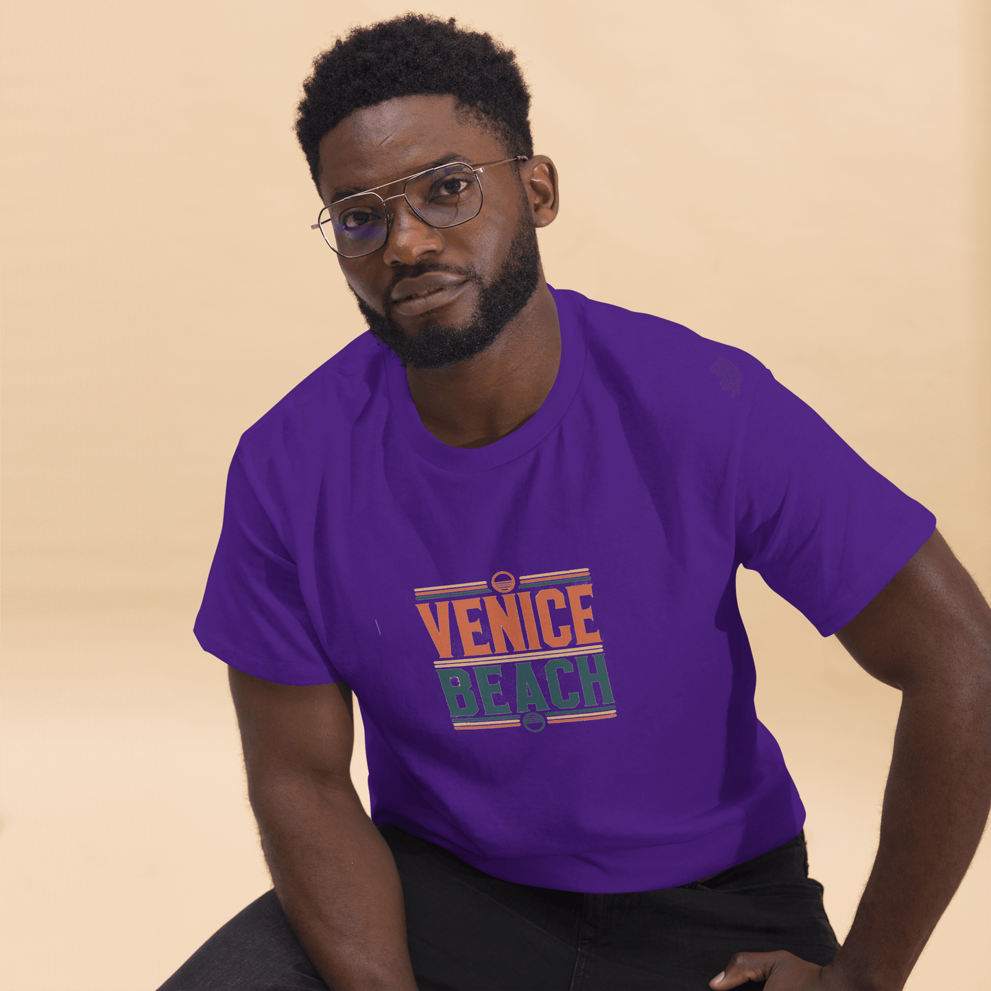 Klassisches Herren T-Shirt "Venice Beach"