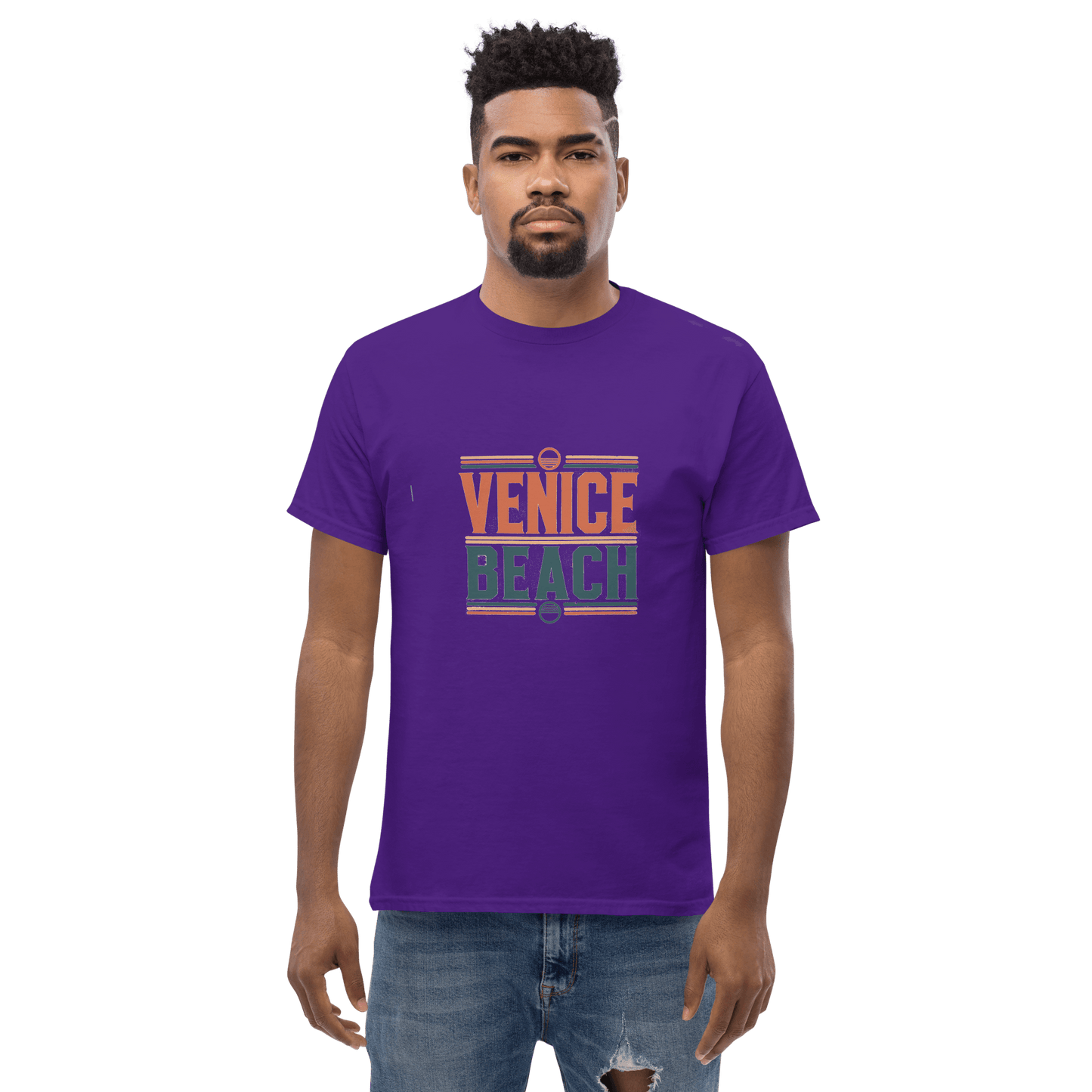 Klassisches Herren T-Shirt "Venice Beach"