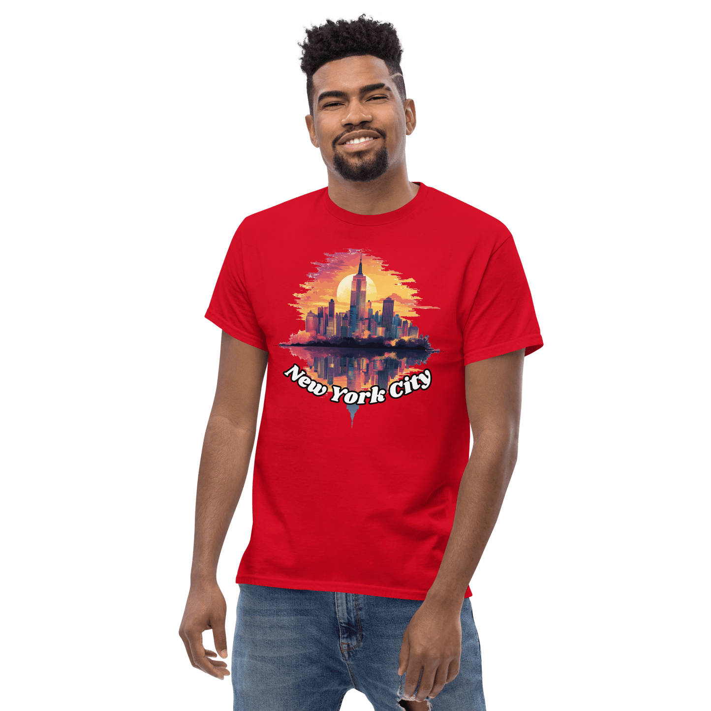 Klassisches Herren T-Shirt "New York City"