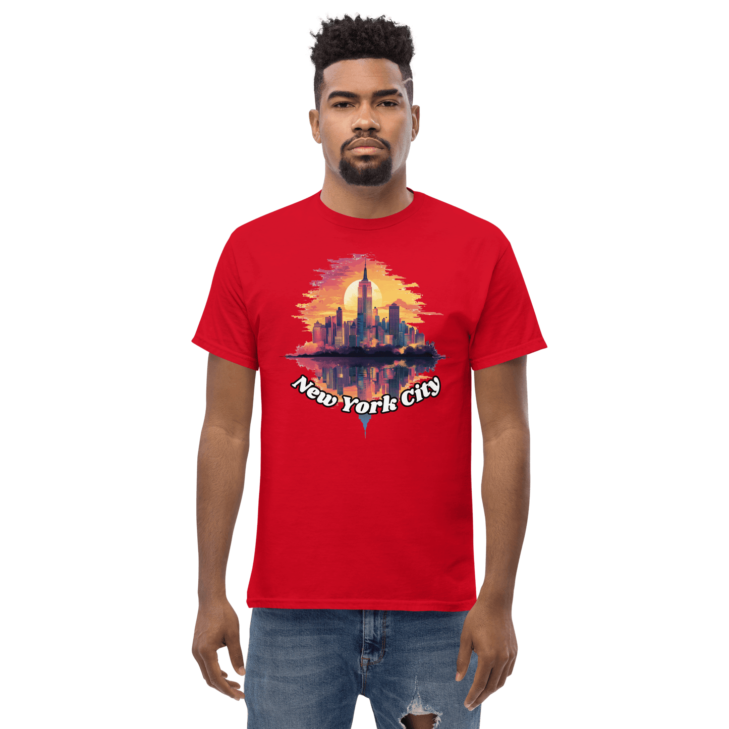 Klassisches Herren T-Shirt "New York City"