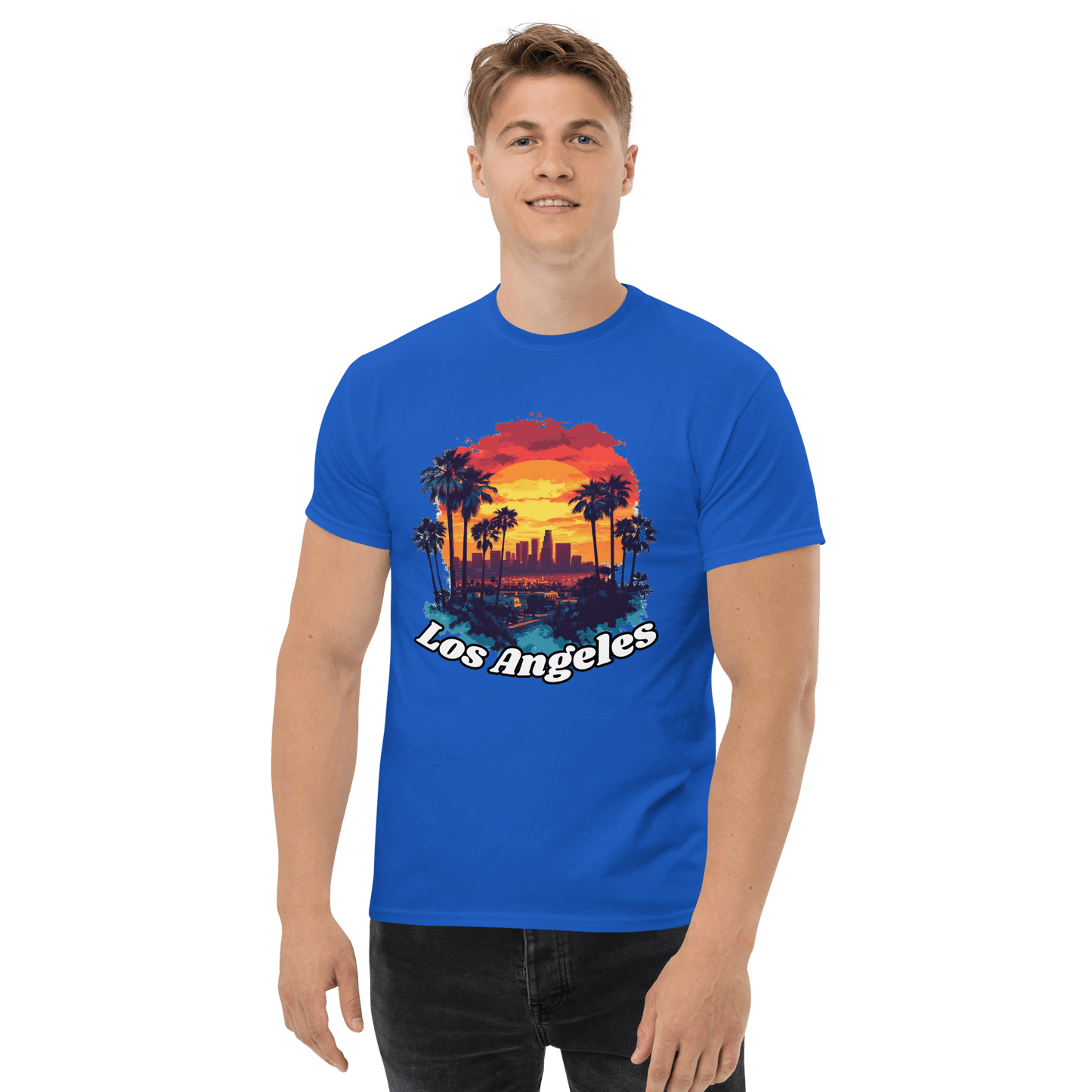 Klassisches Herren T-Shirt "Los Angeles" - Artexio