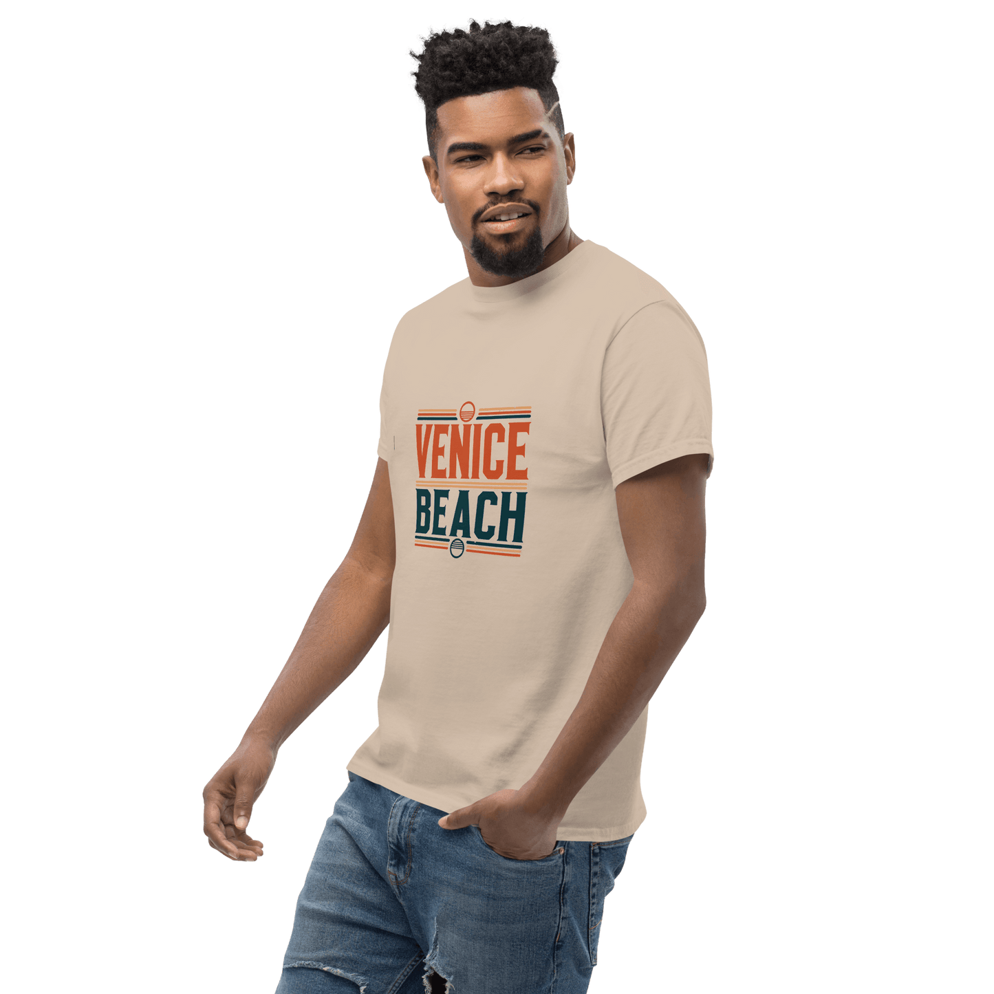 Klassisches Herren T-Shirt "Venice Beach"