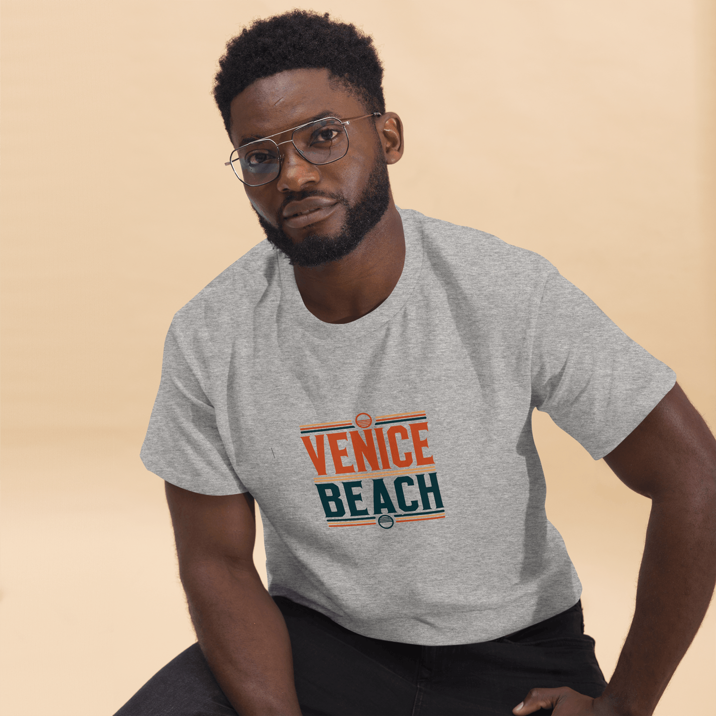 Klassisches Herren T-Shirt "Venice Beach"