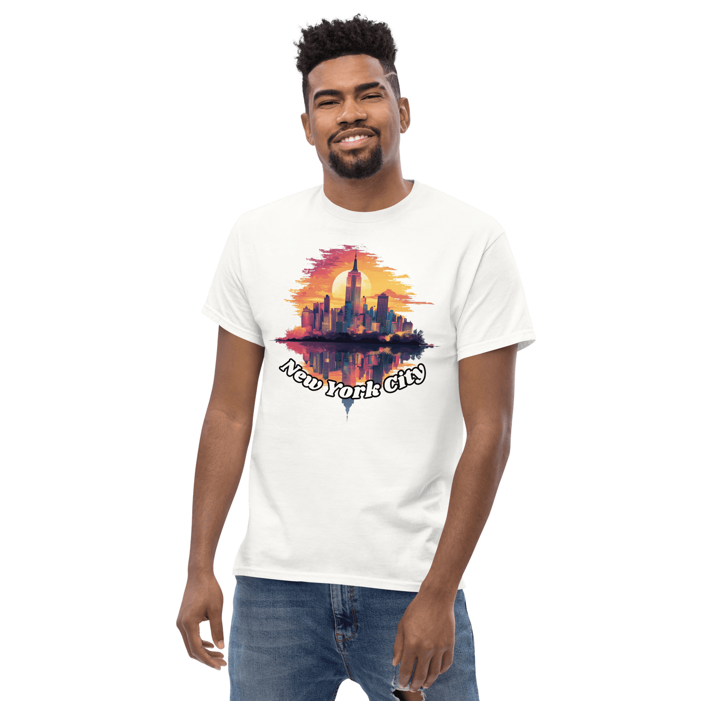 Klassisches Herren T-Shirt "New York City"