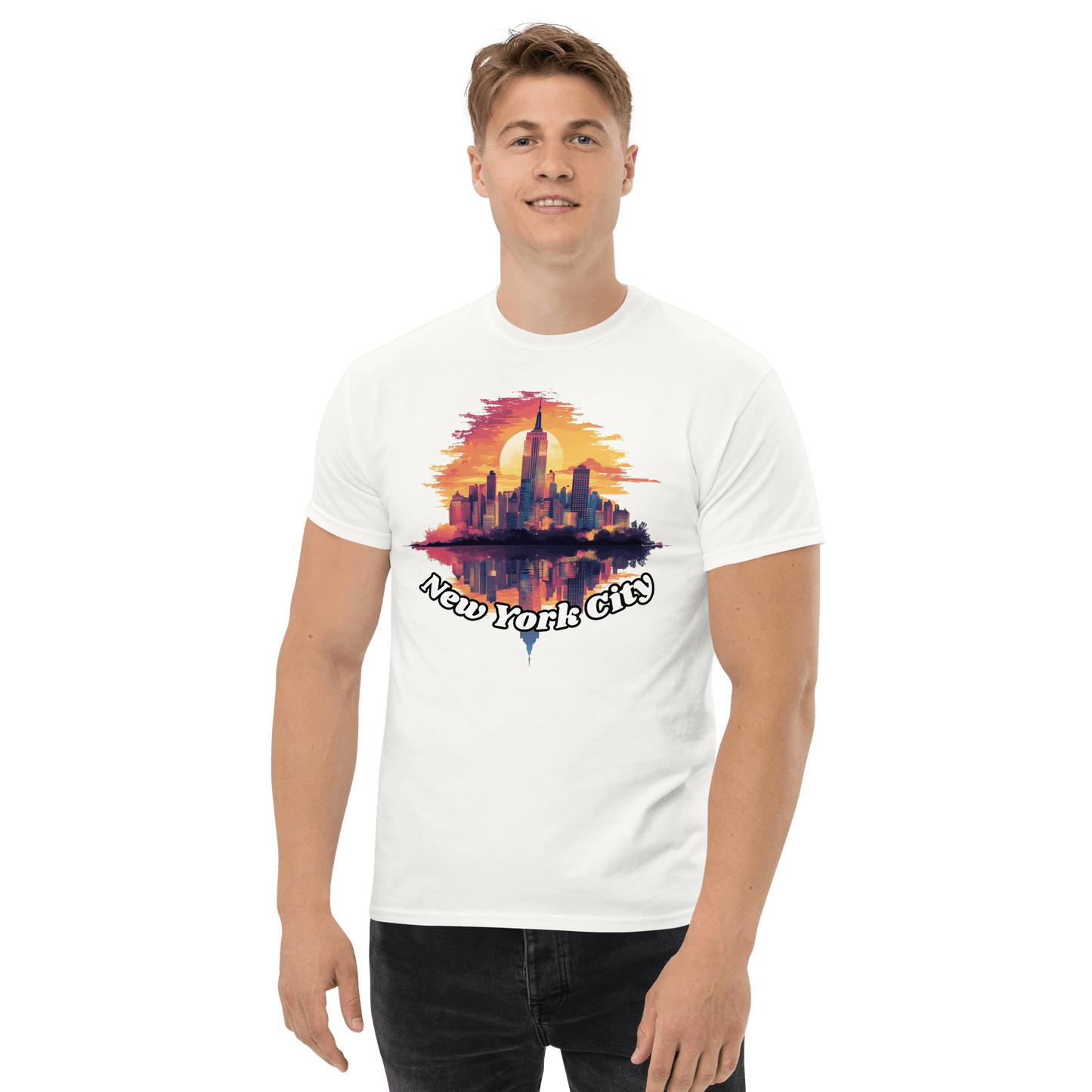 Klassisches Herren T-Shirt "New York City"