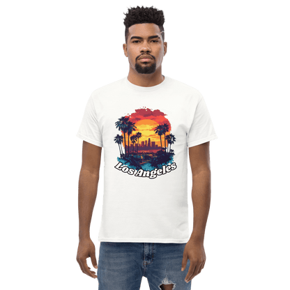 Klassisches Herren T-Shirt "Los Angeles" - Artexio