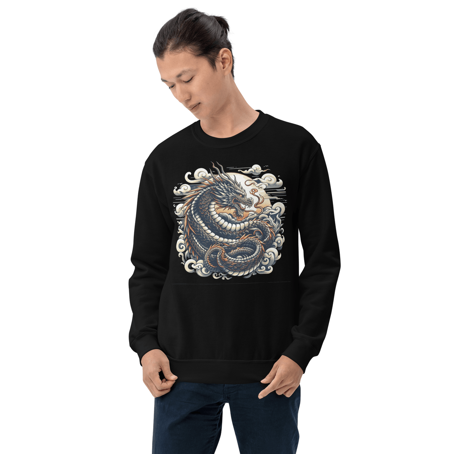 Unisex Sweatshirt "Drache" - Artexio