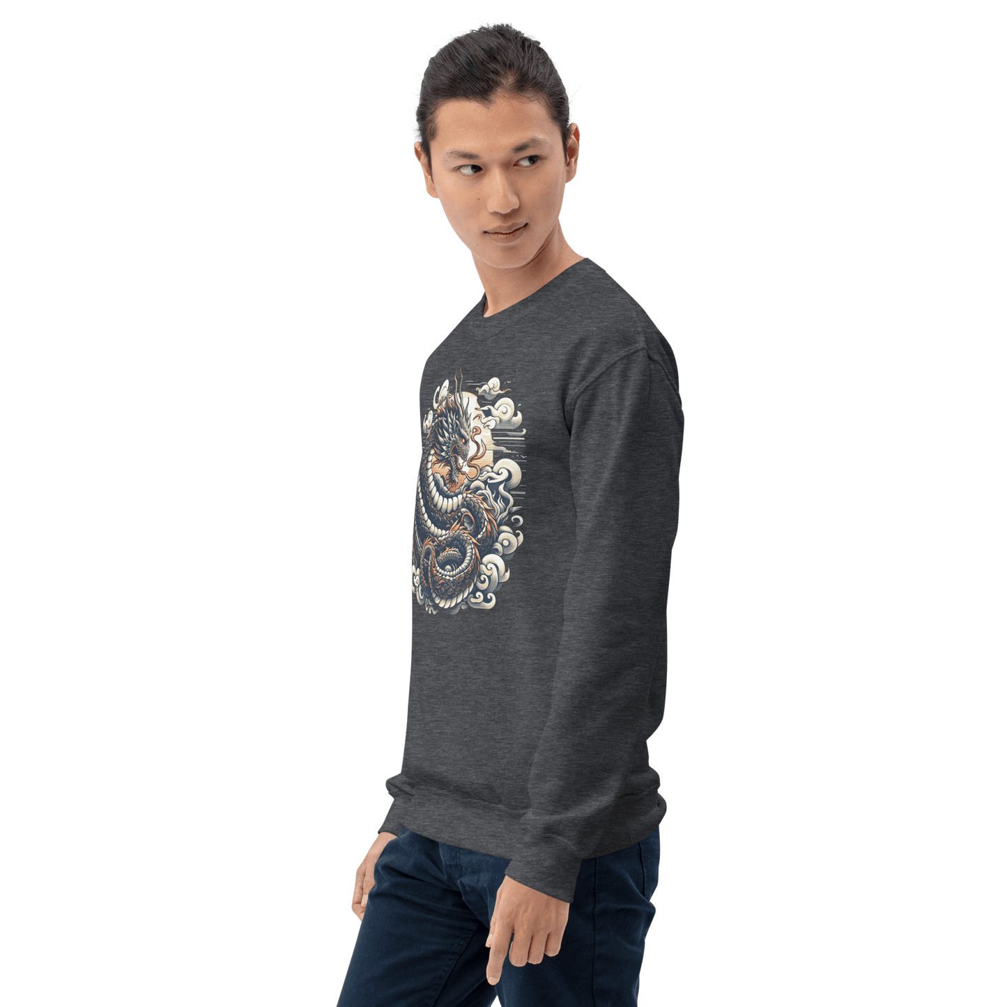 Unisex Sweatshirt "Drache" - Artexio