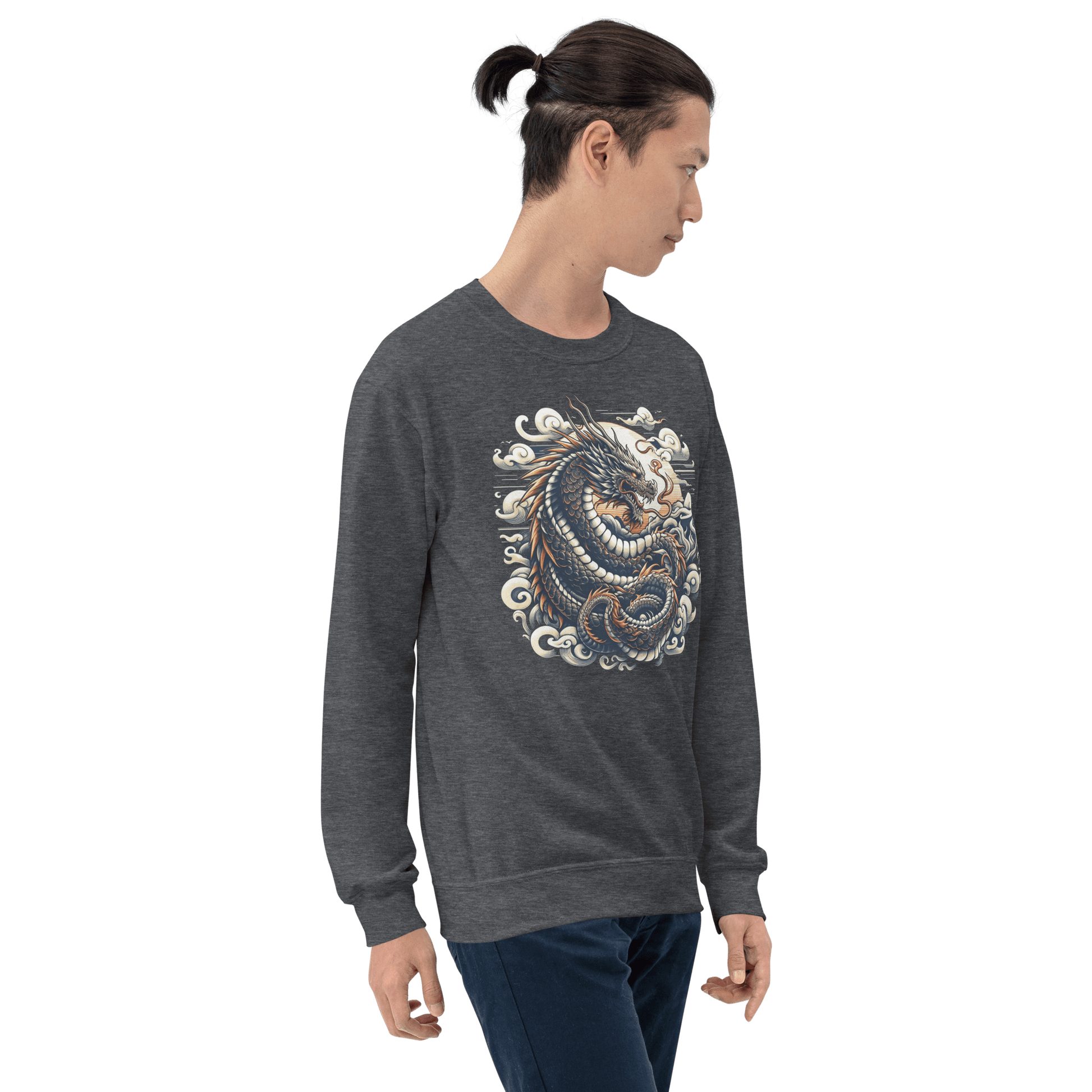 Unisex Sweatshirt "Drache" - Artexio