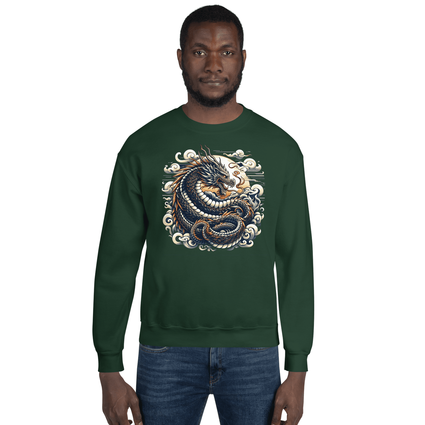 Unisex Sweatshirt "Drache" - Artexio