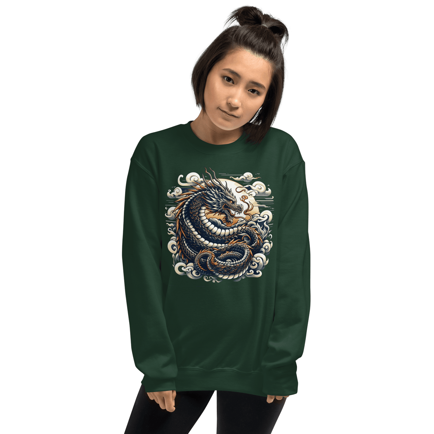 Unisex Sweatshirt "Drache" - Artexio