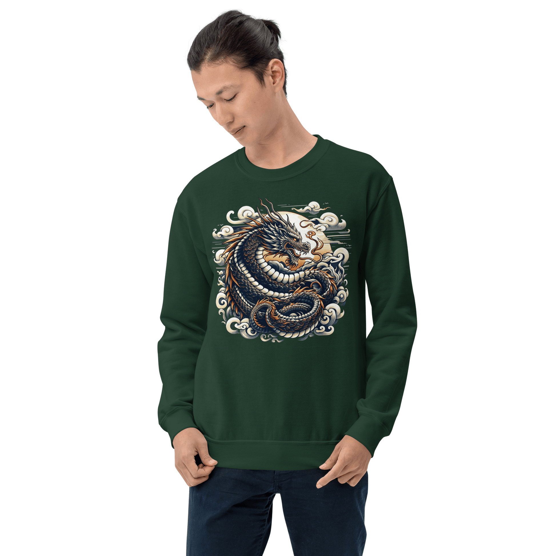 Unisex Sweatshirt "Drache" - Artexio