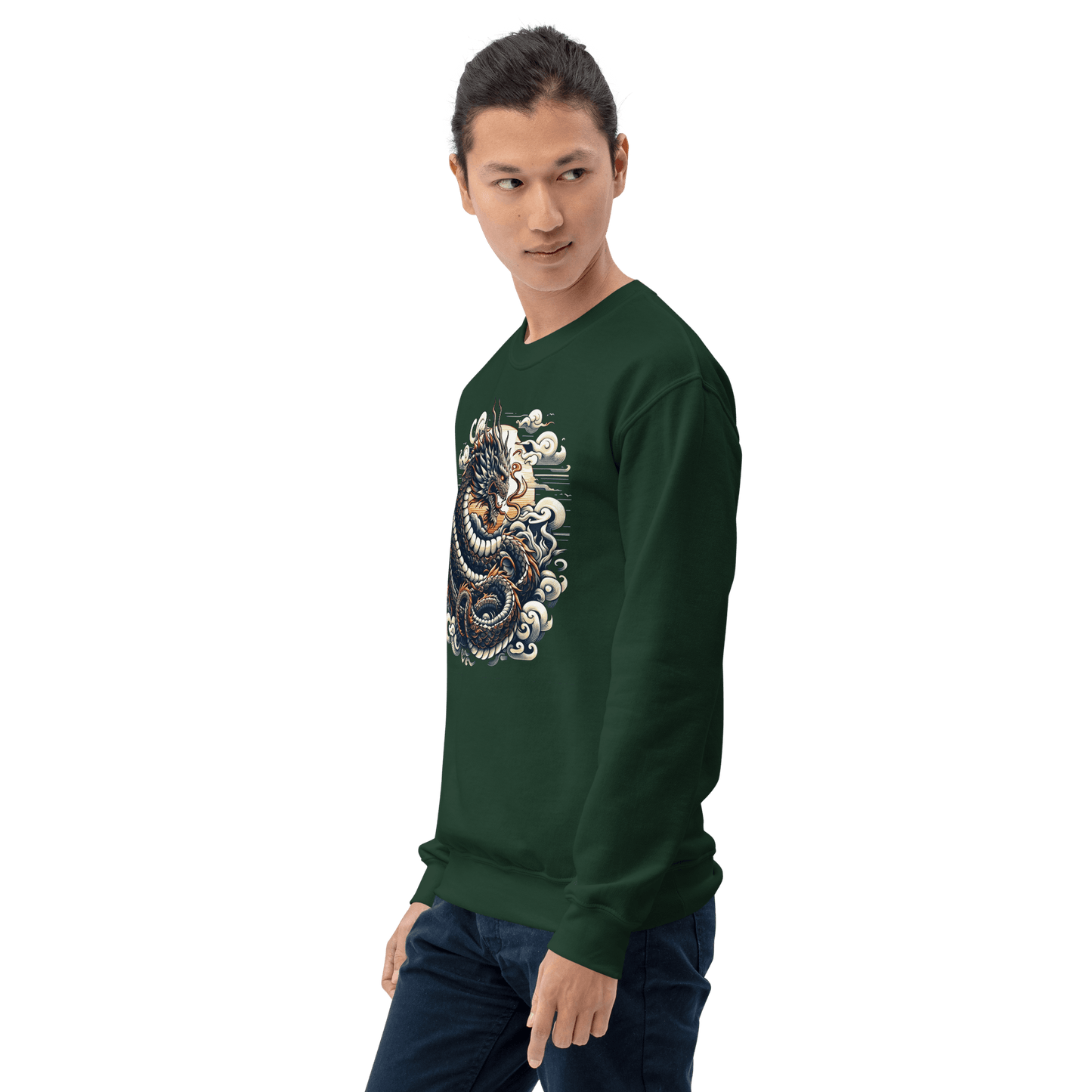 Unisex Sweatshirt "Drache" - Artexio