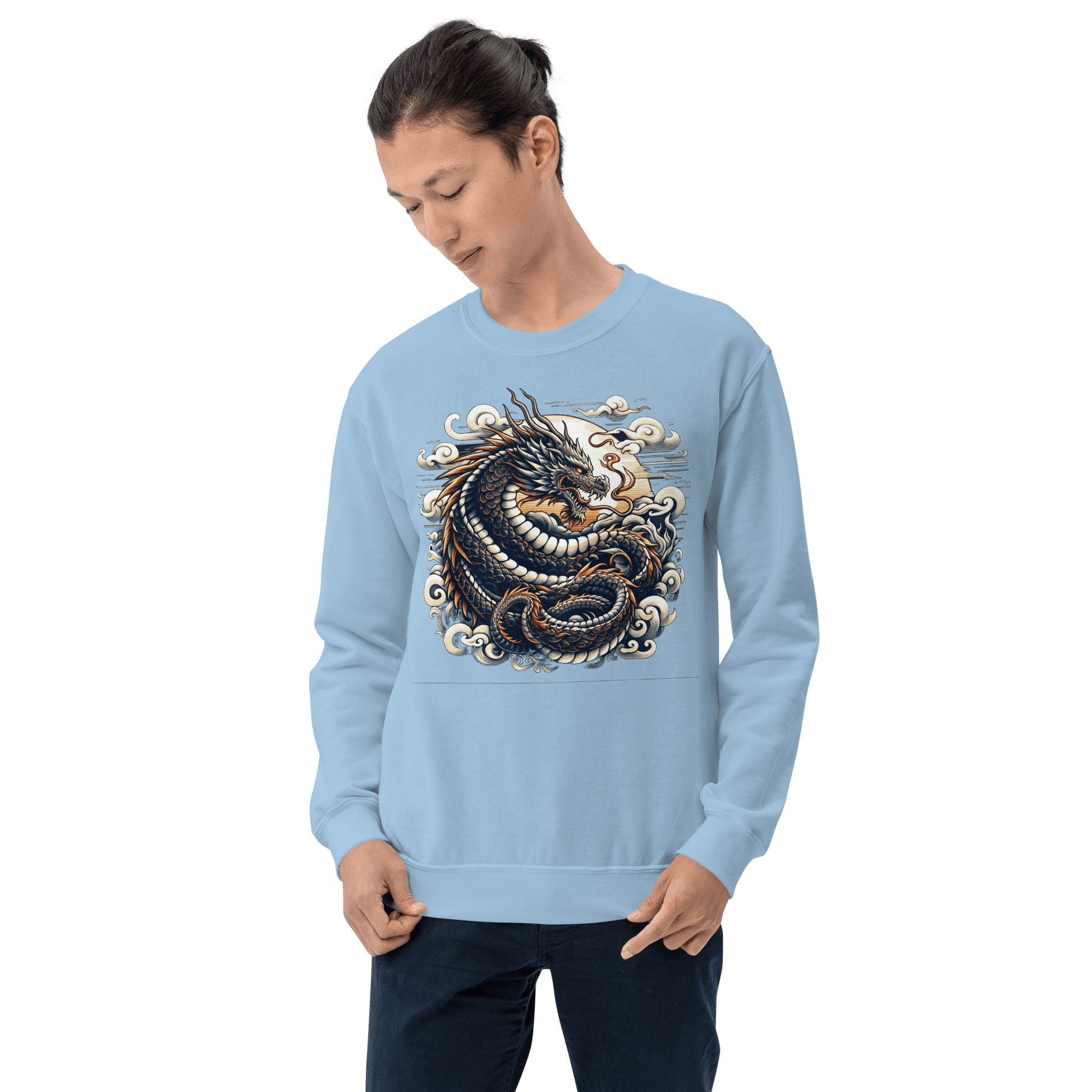 Unisex Sweatshirt "Drache" - Artexio