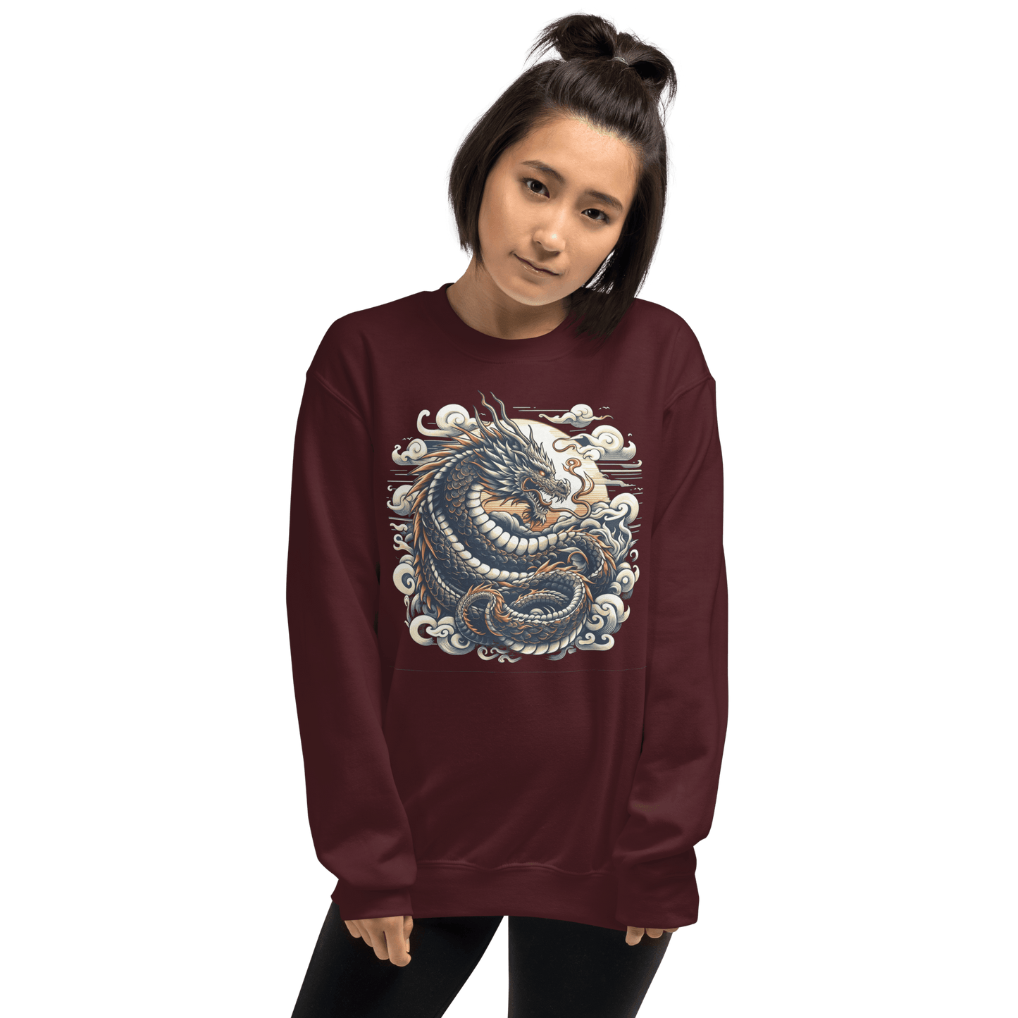 Unisex Sweatshirt "Drache" - Artexio