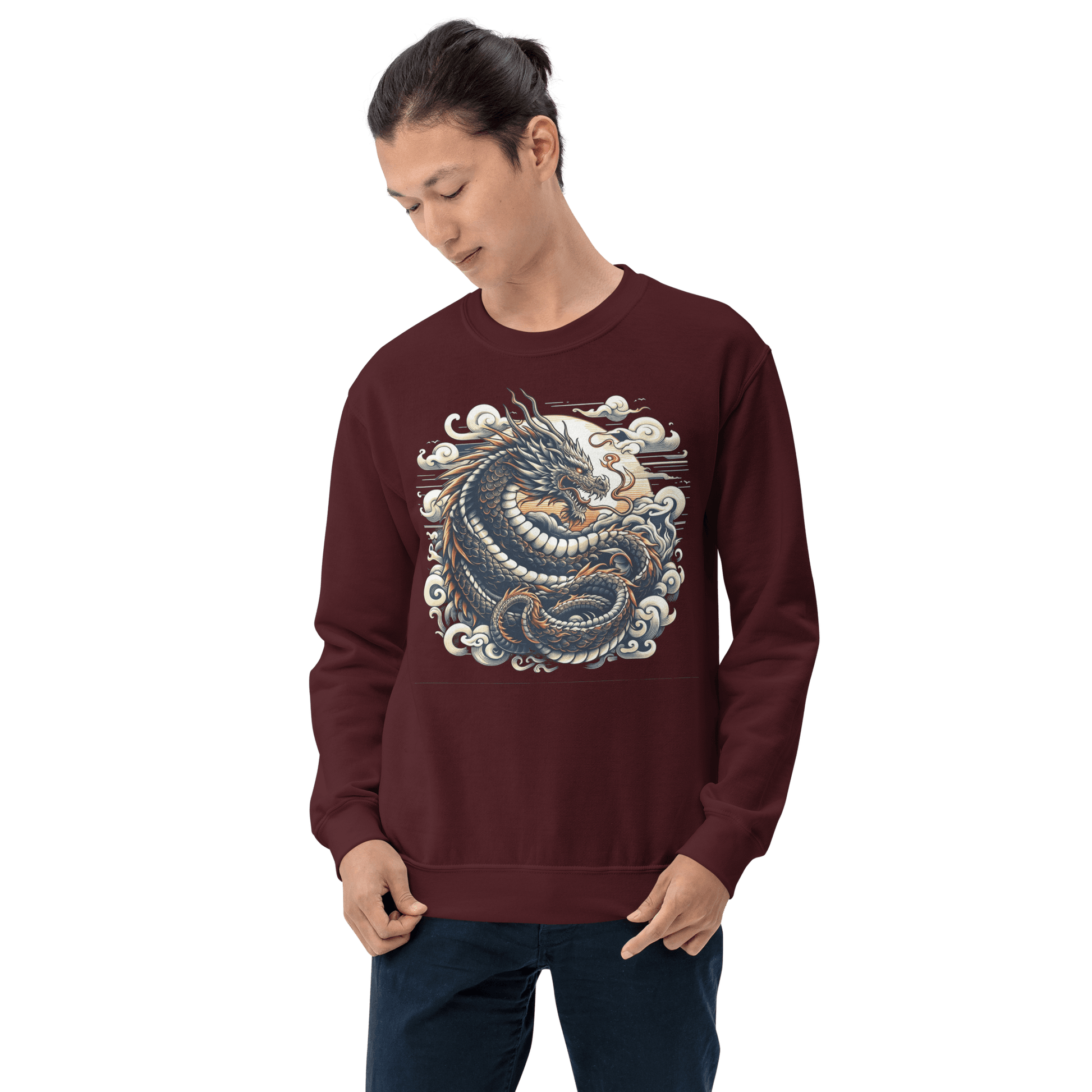 Unisex Sweatshirt "Drache" - Artexio