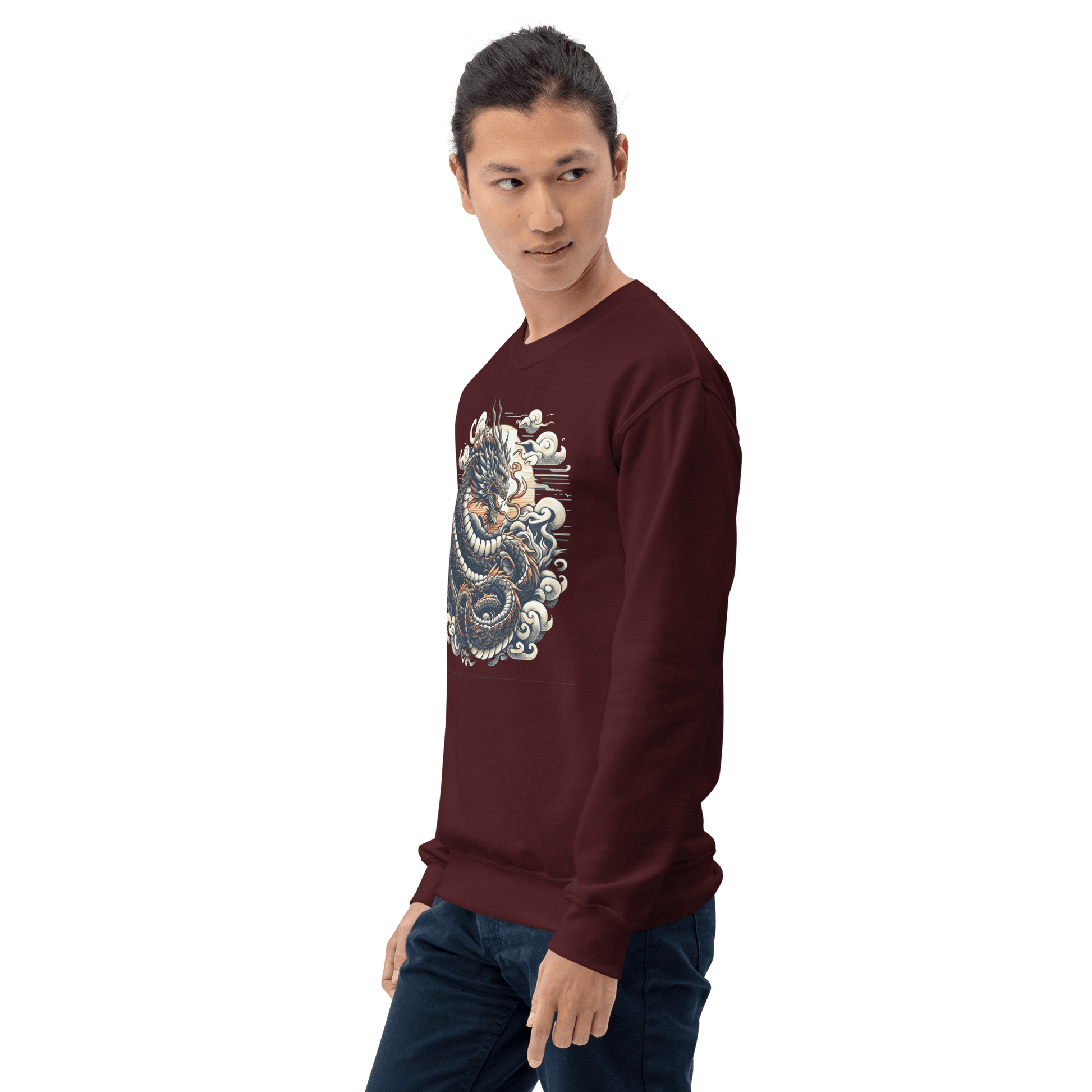 Unisex Sweatshirt "Drache" - Artexio