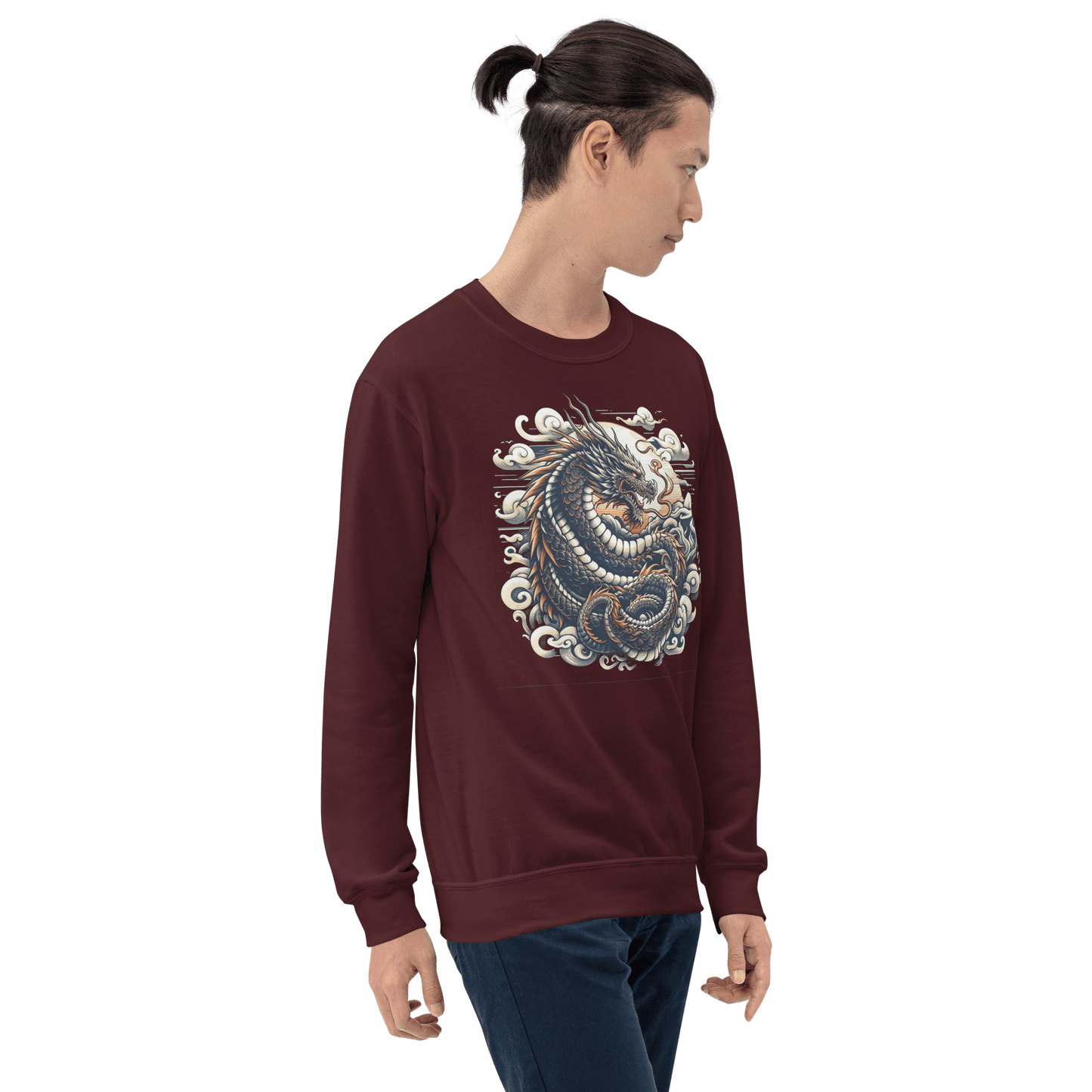 Unisex Sweatshirt "Drache" - Artexio