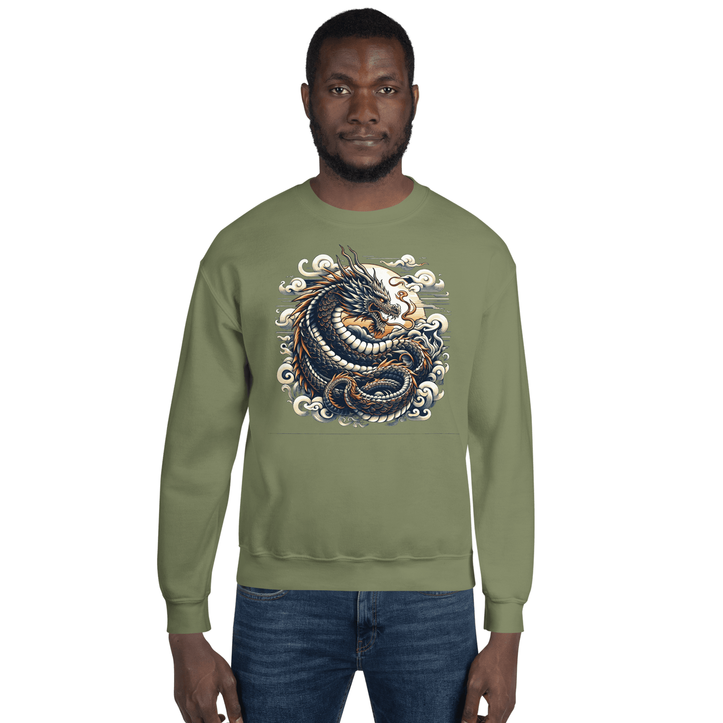 Unisex Sweatshirt "Drache" - Artexio