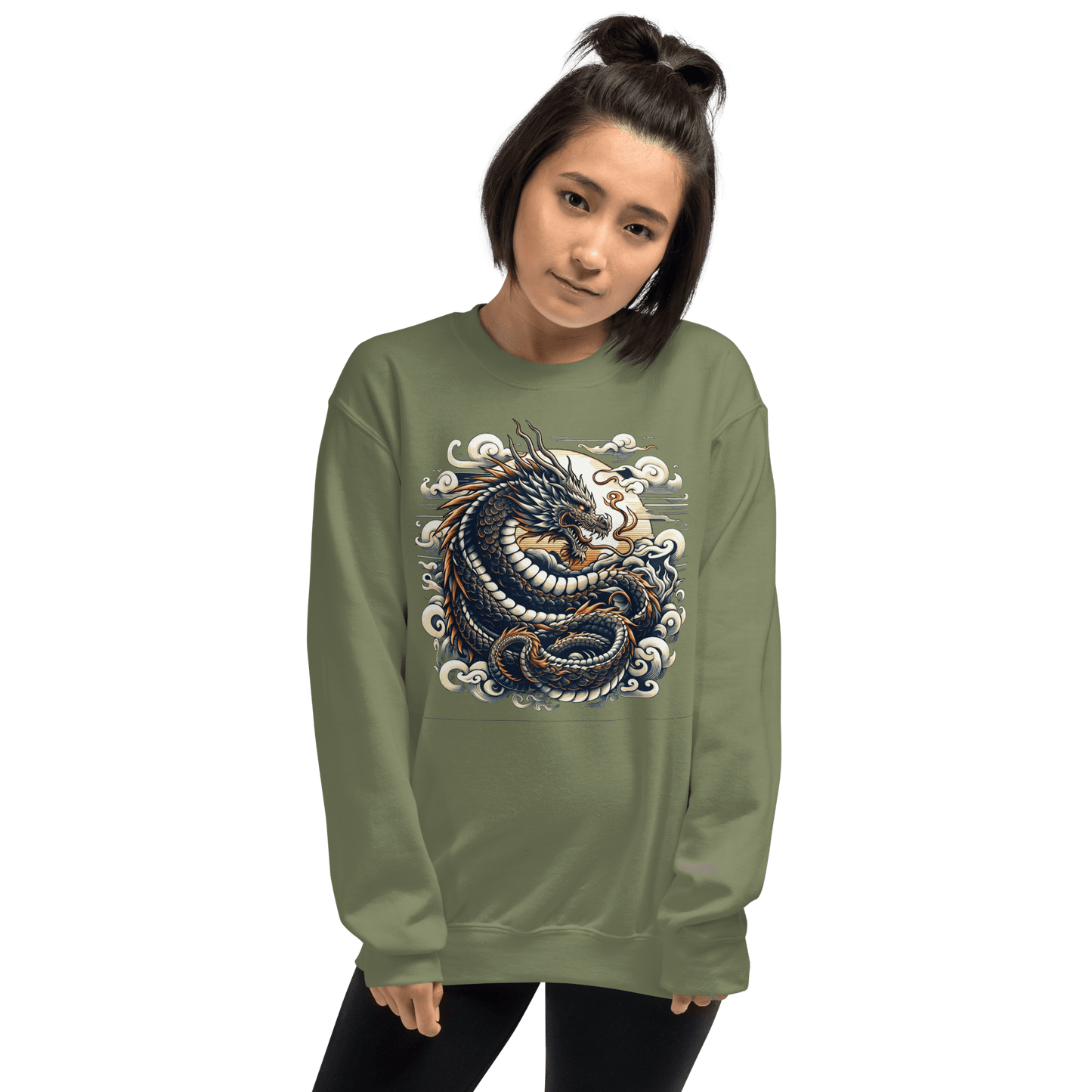 Unisex Sweatshirt "Drache" - Artexio