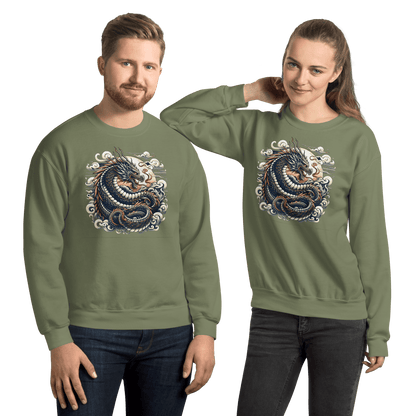 Unisex Sweatshirt "Drache" - Artexio