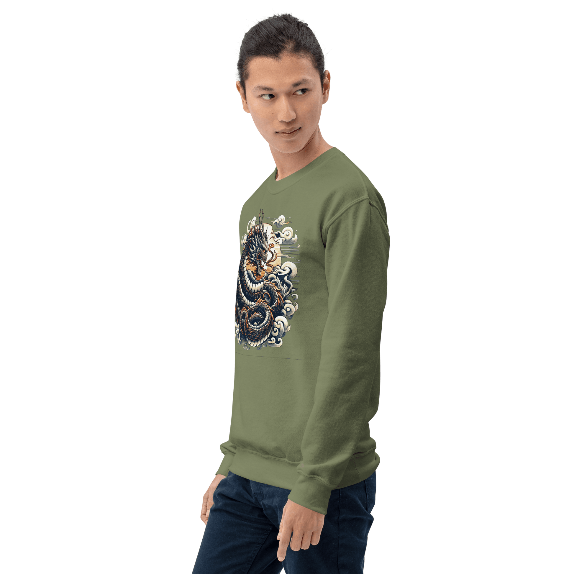 Unisex Sweatshirt "Drache" - Artexio