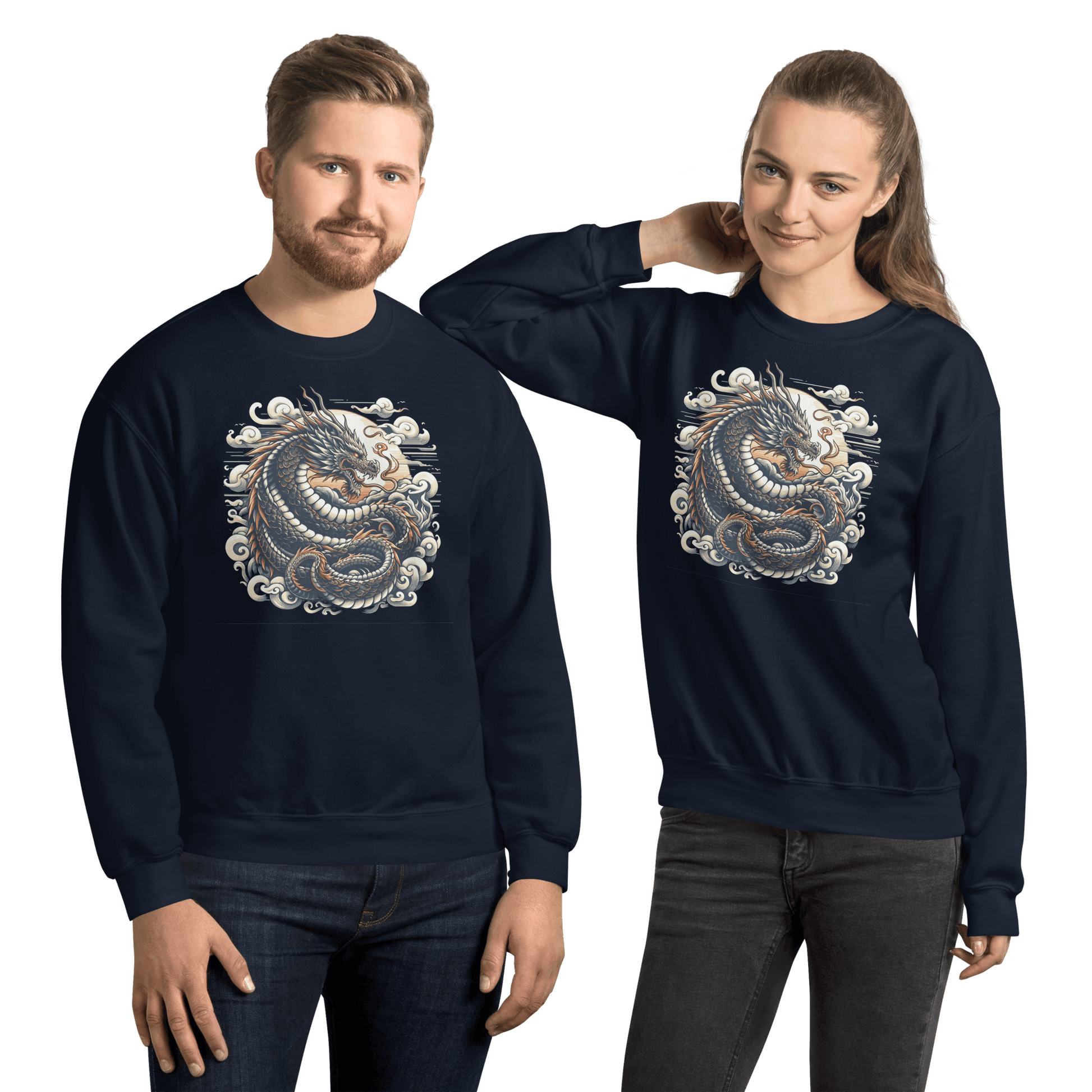 Unisex Sweatshirt "Drache" - Artexio