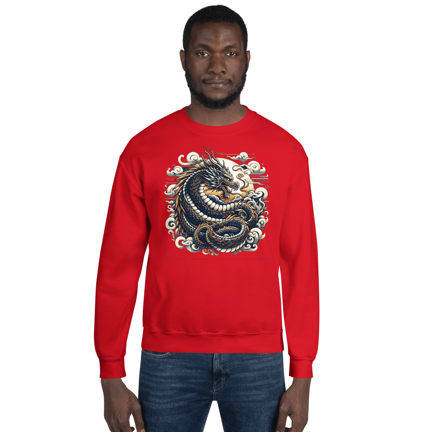 Unisex Sweatshirt "Drache" - Artexio