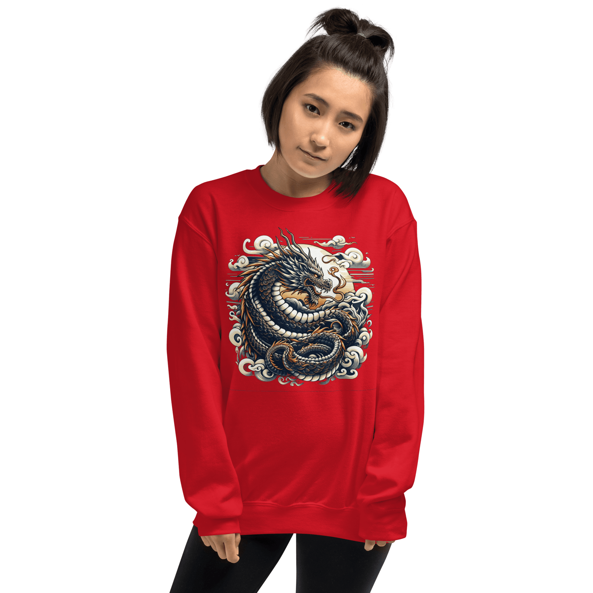 Unisex Sweatshirt "Drache" - Artexio