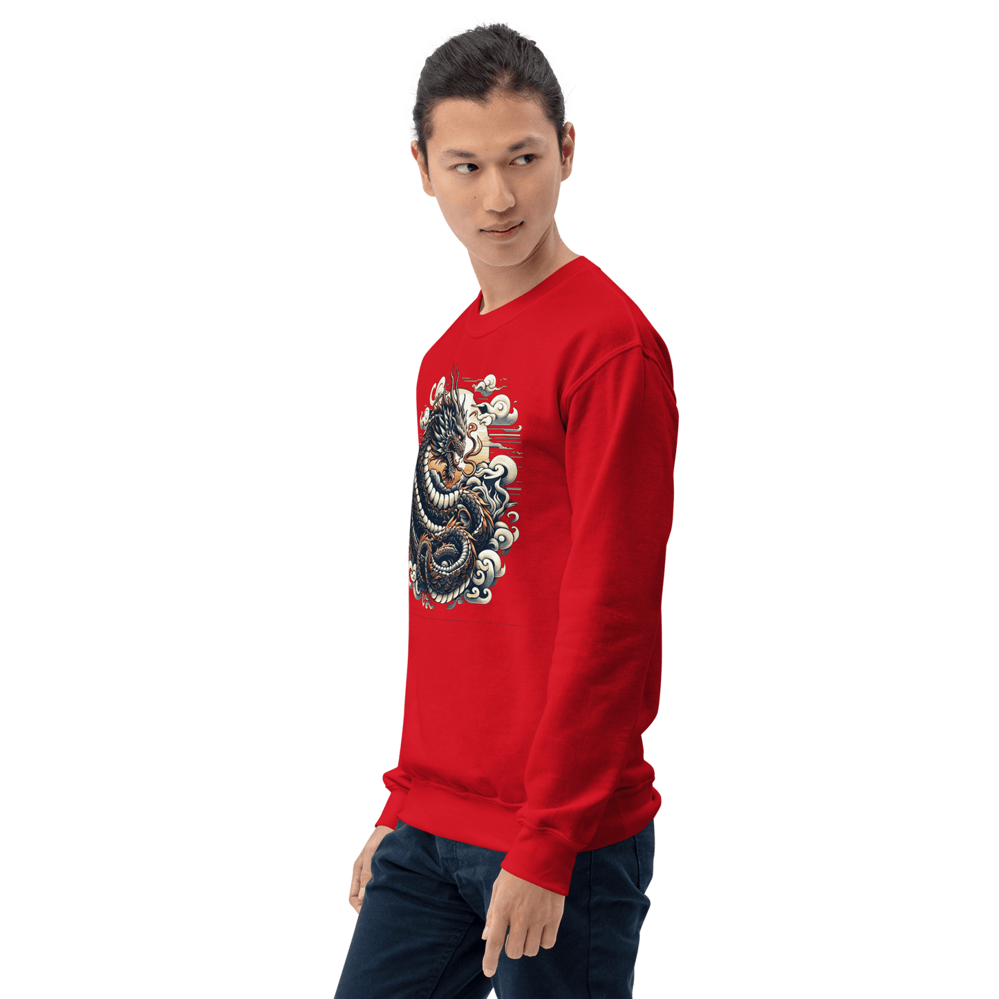 Unisex Sweatshirt "Drache" - Artexio