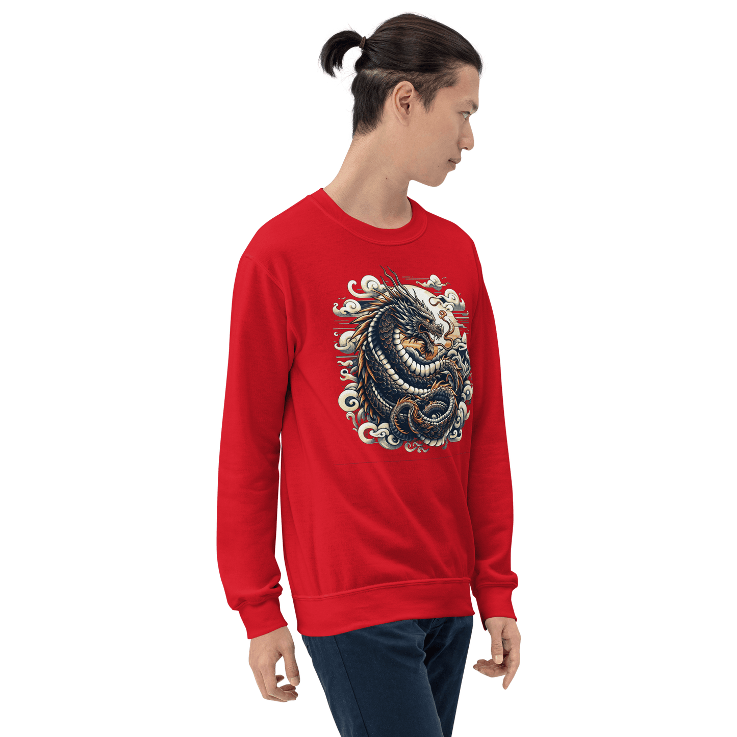 Unisex Sweatshirt "Drache" - Artexio