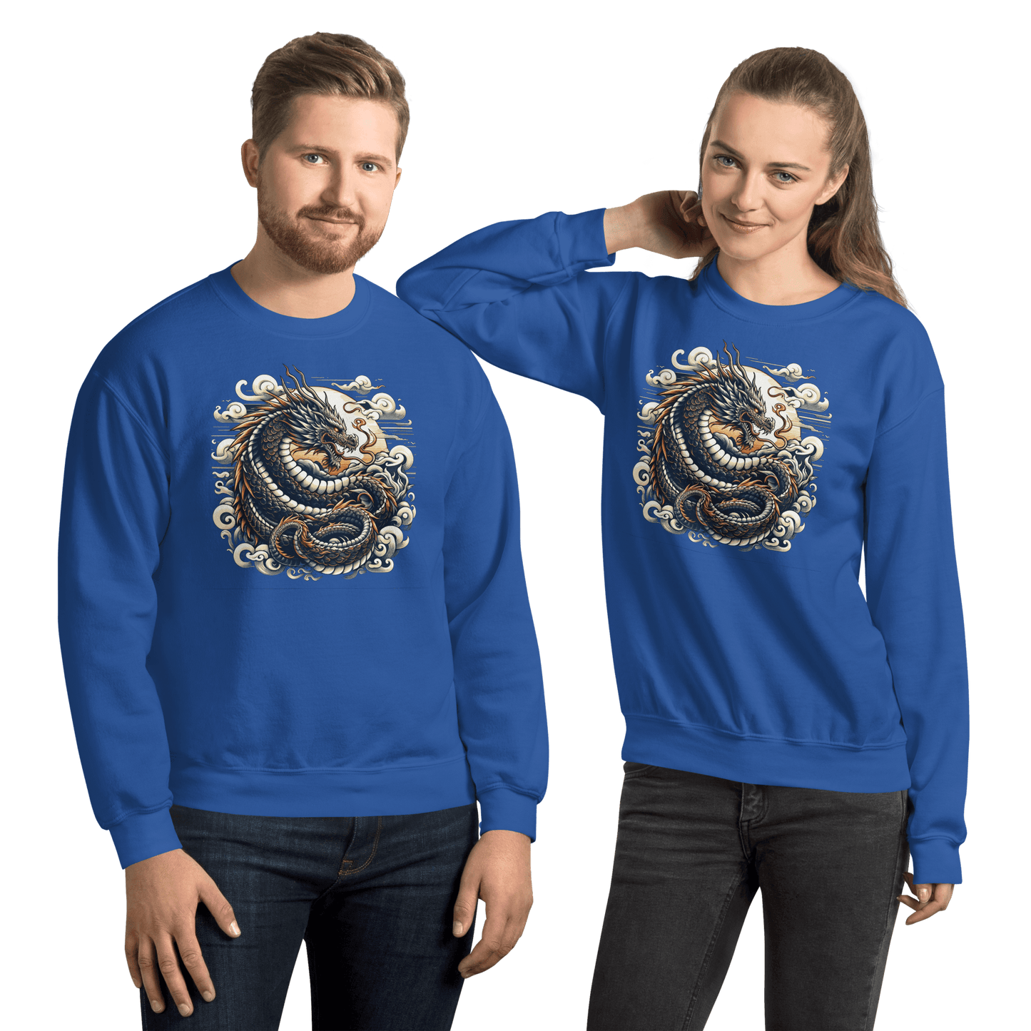 Unisex Sweatshirt "Drache" - Artexio