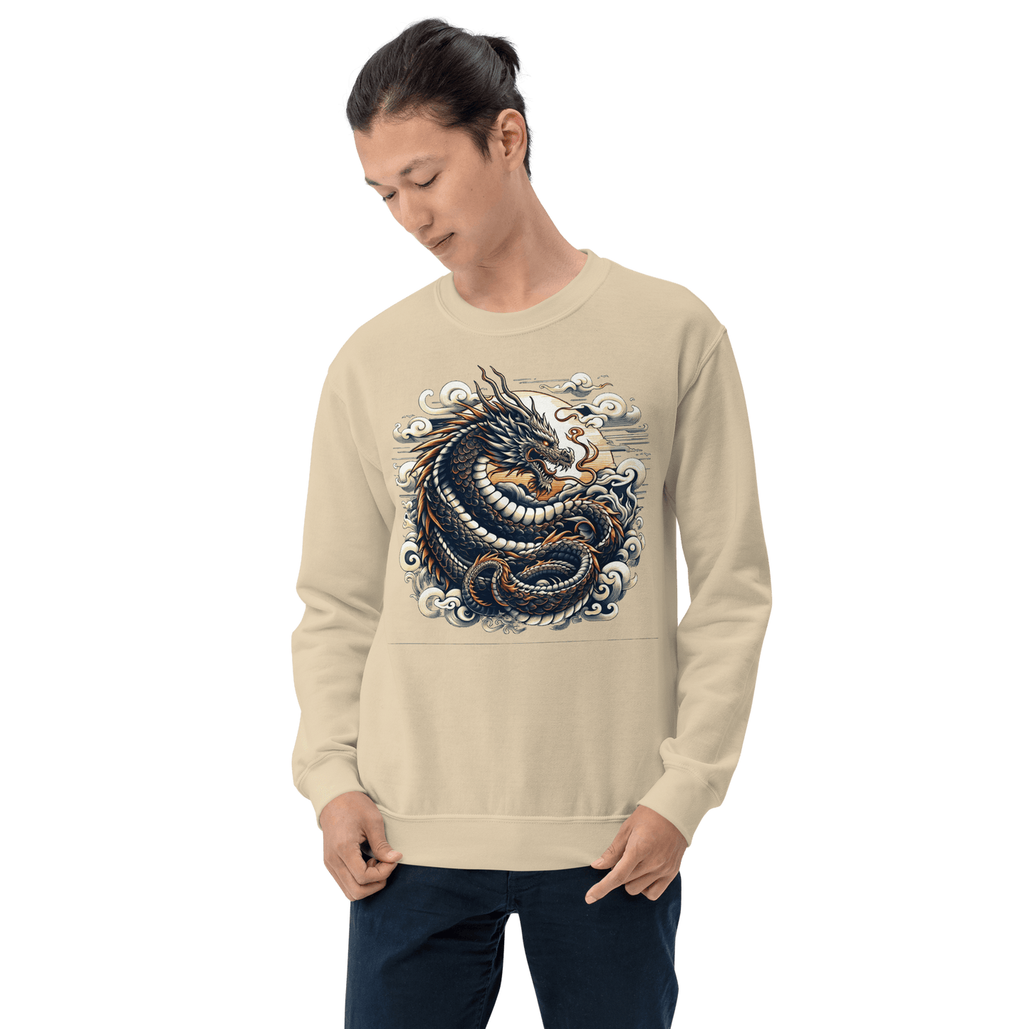 Unisex Sweatshirt "Drache" - Artexio