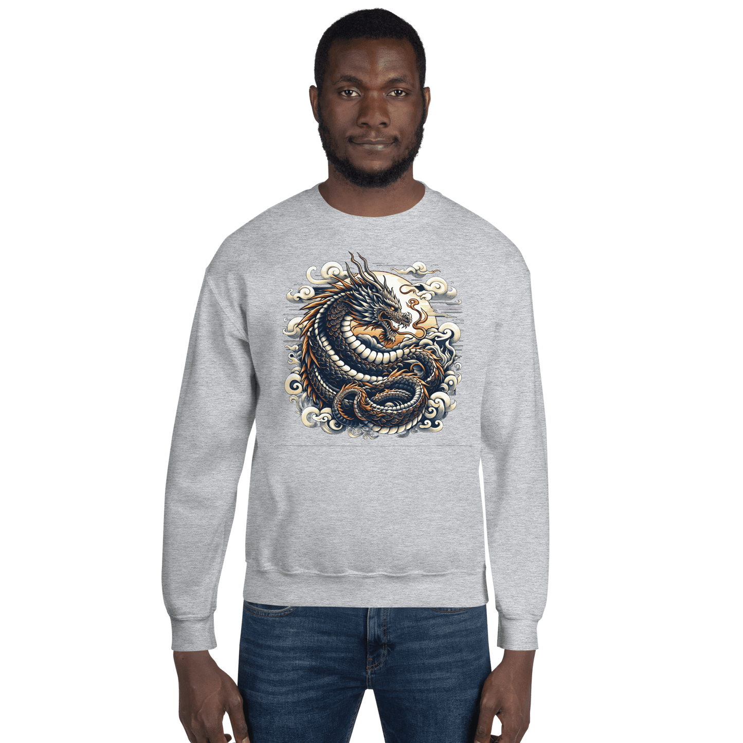 Unisex Sweatshirt "Drache" - Artexio