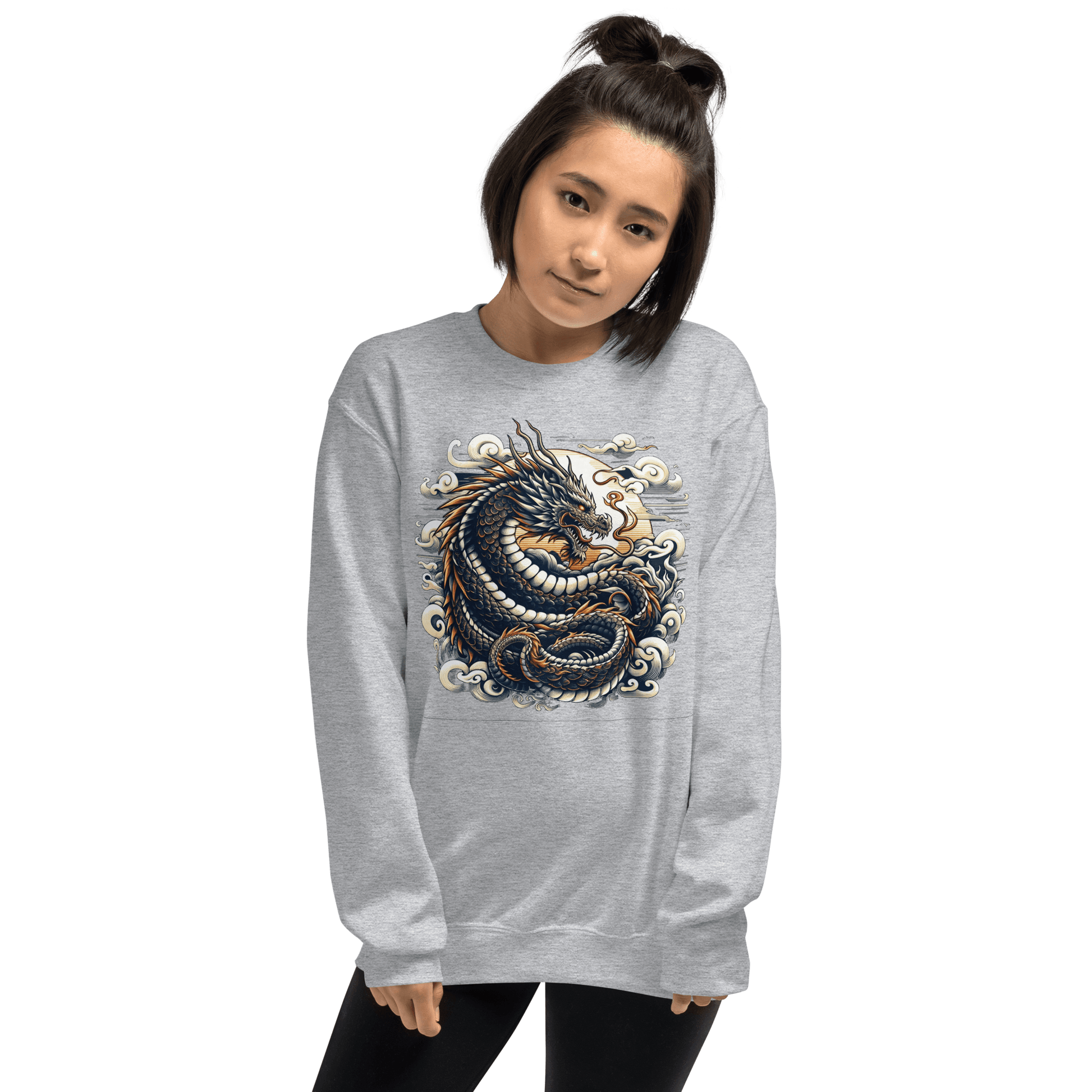 Unisex Sweatshirt "Drache" - Artexio