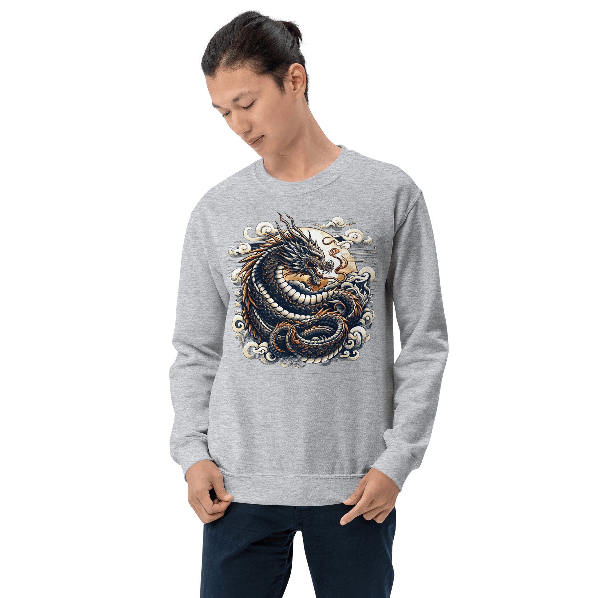 Unisex Sweatshirt "Drache" - Artexio