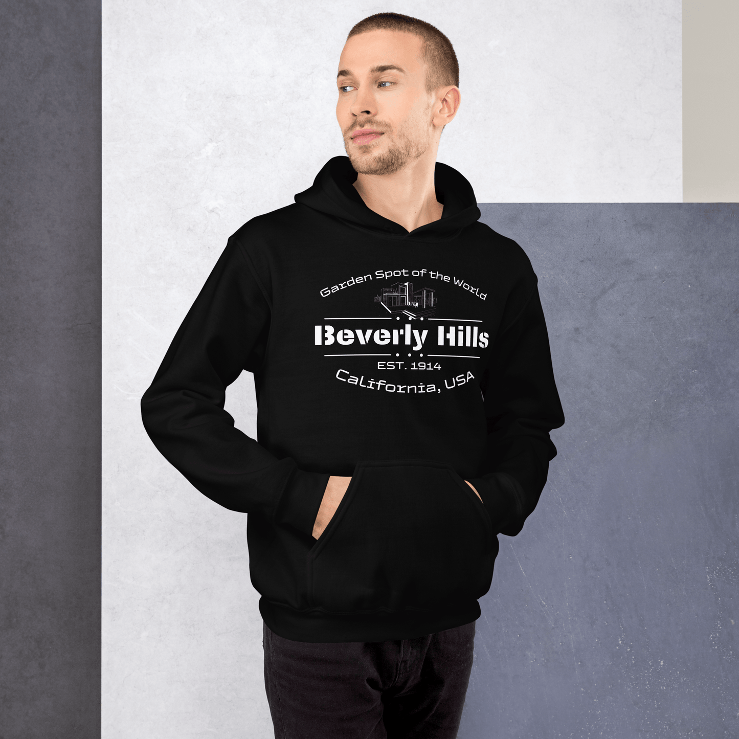 Unisex Heavy Blend Kapuzenpullover "Beverly Hills" - Artexio