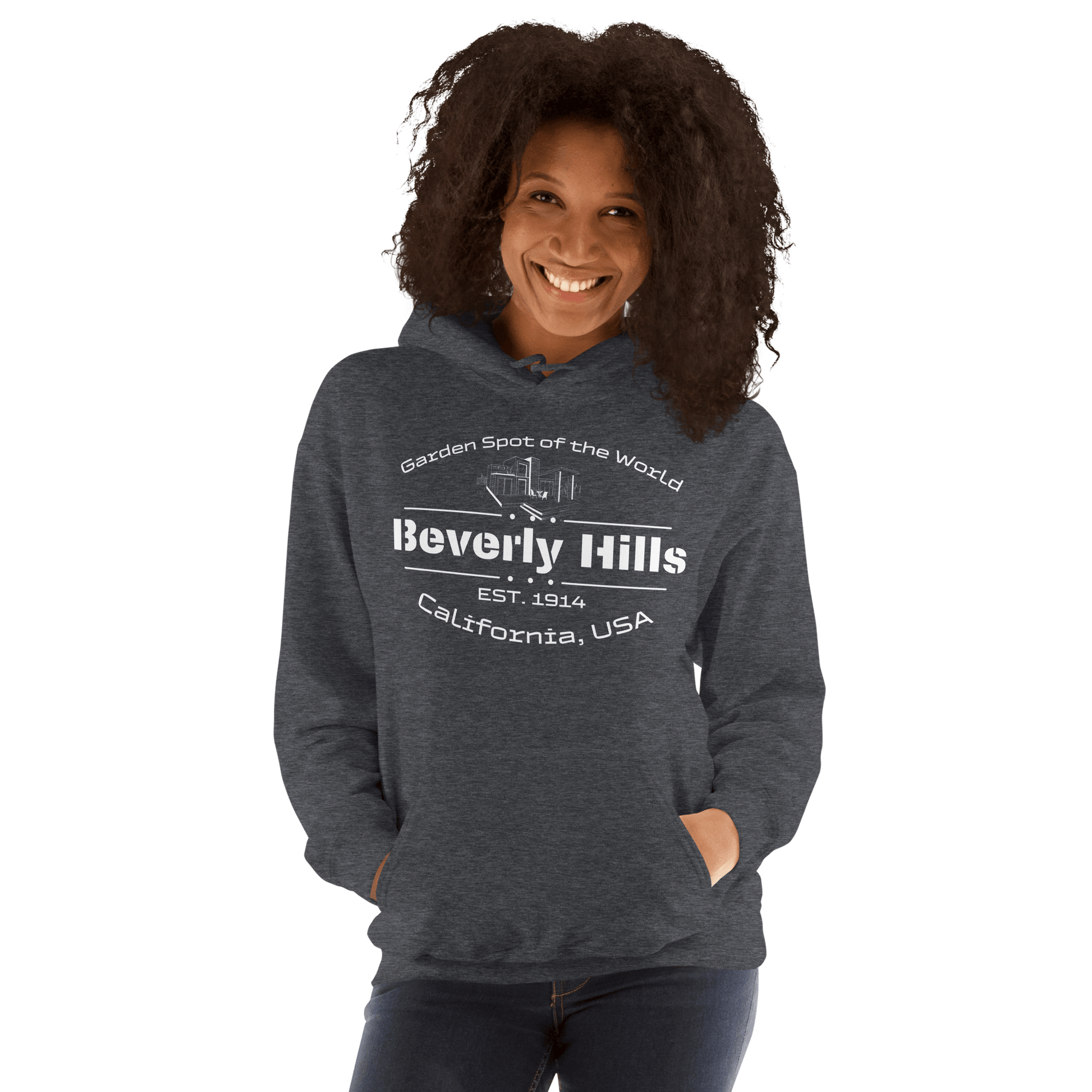 Unisex Heavy Blend Kapuzenpullover "Beverly Hills" - Artexio