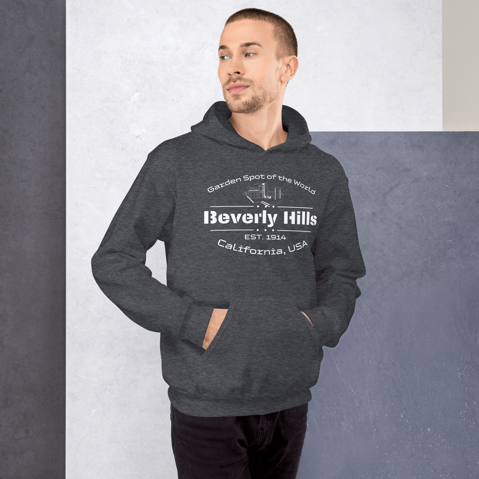 Unisex Heavy Blend Kapuzenpullover "Beverly Hills" - Artexio