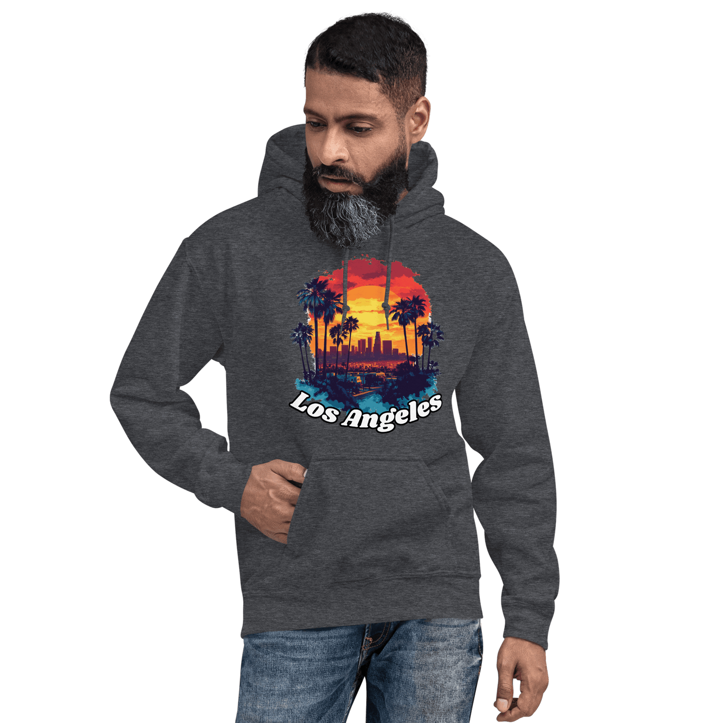 Unisex Heavy Blend Kapuzenpullover "Los Angeles" - Artexio