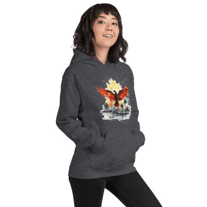 Unisex Heavy Blend Kapuzenpullover "Firebird" - Artexio