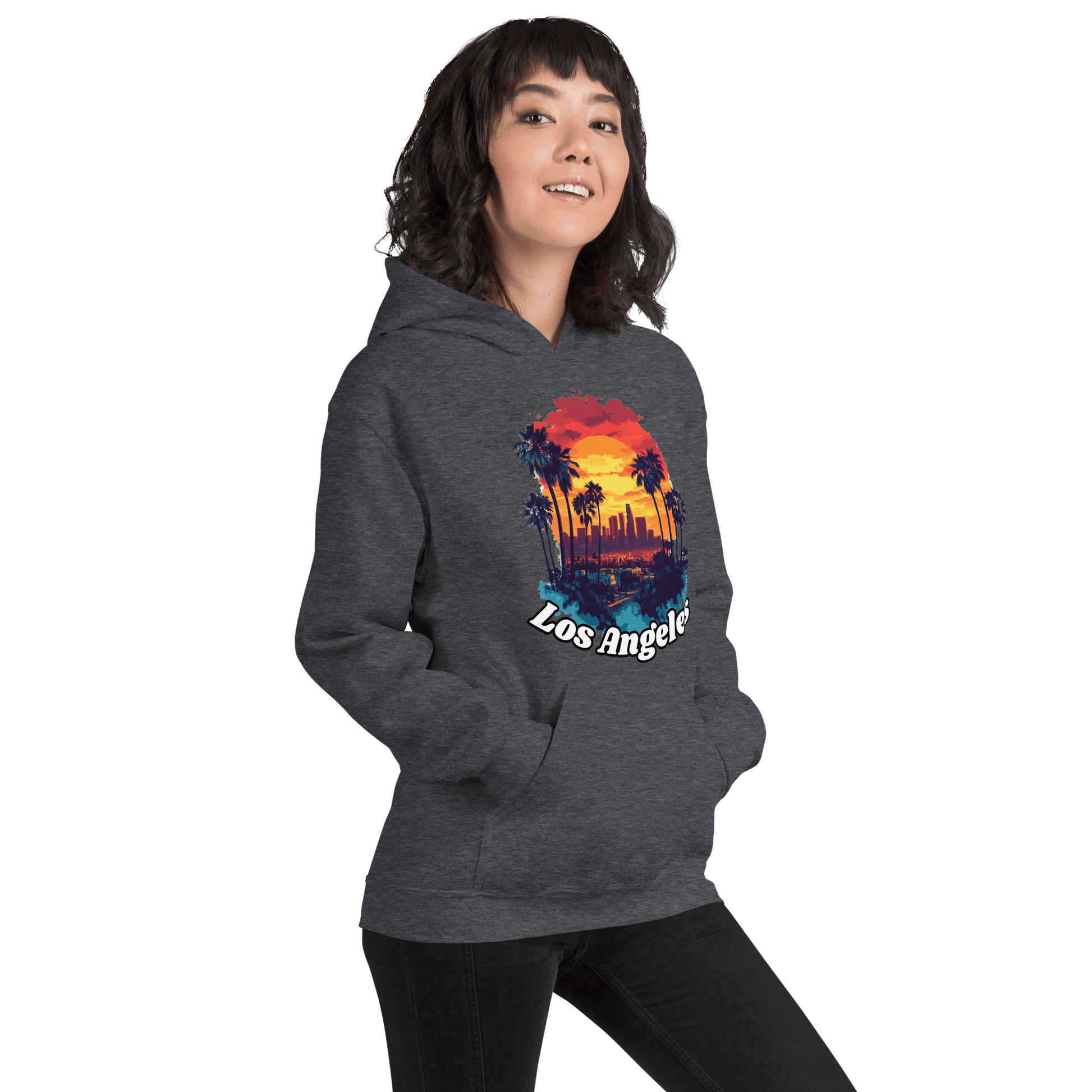 Unisex Heavy Blend Kapuzenpullover "Los Angeles" - Artexio