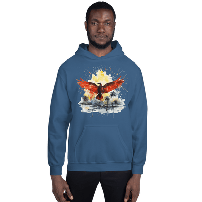 Unisex Heavy Blend Kapuzenpullover "Firebird" - Artexio