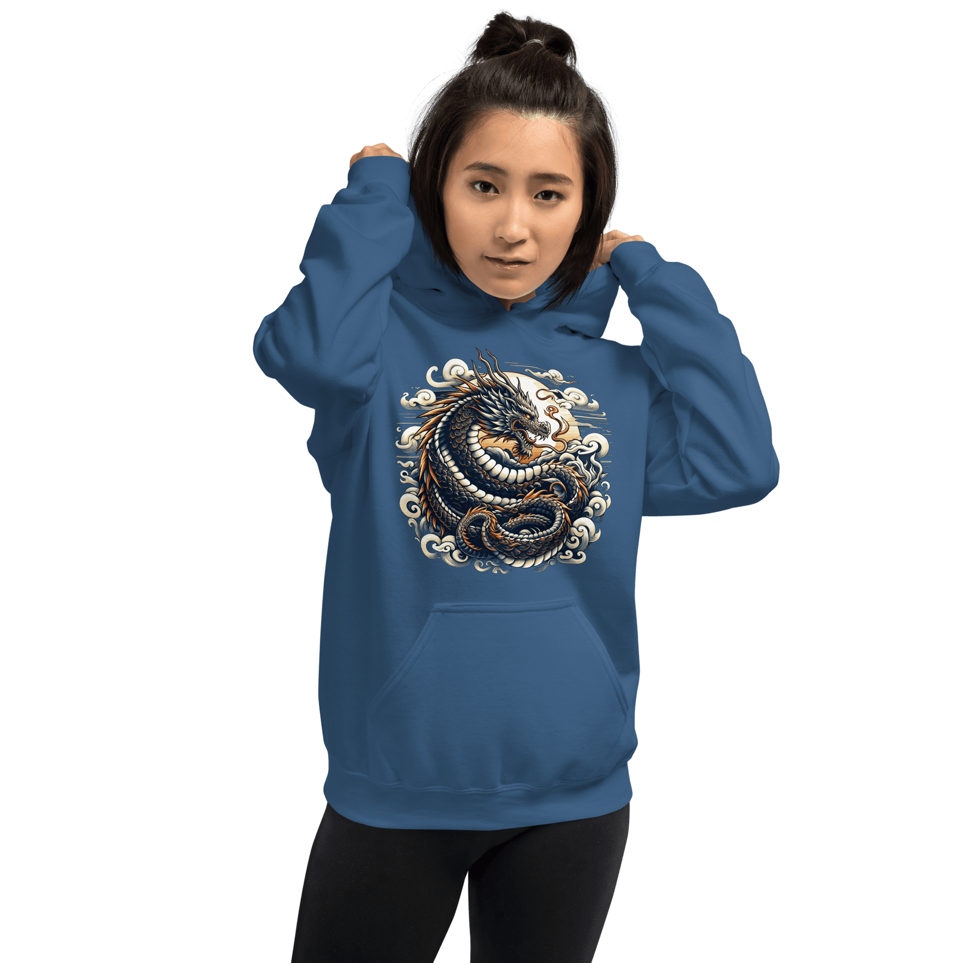 Unisex Heavy Blend Kapuzenpullover "Drache" - Artexio