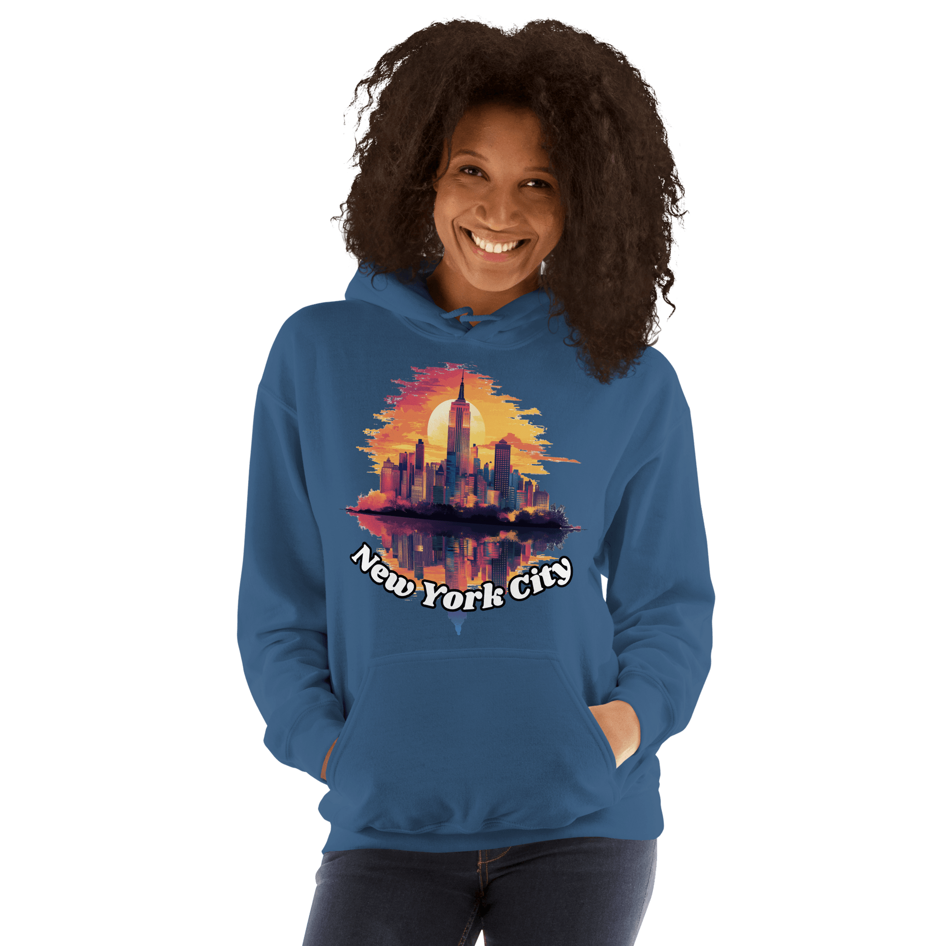 Unisex Heavy Blend Kapuzenpullover "New York City" - Artexio