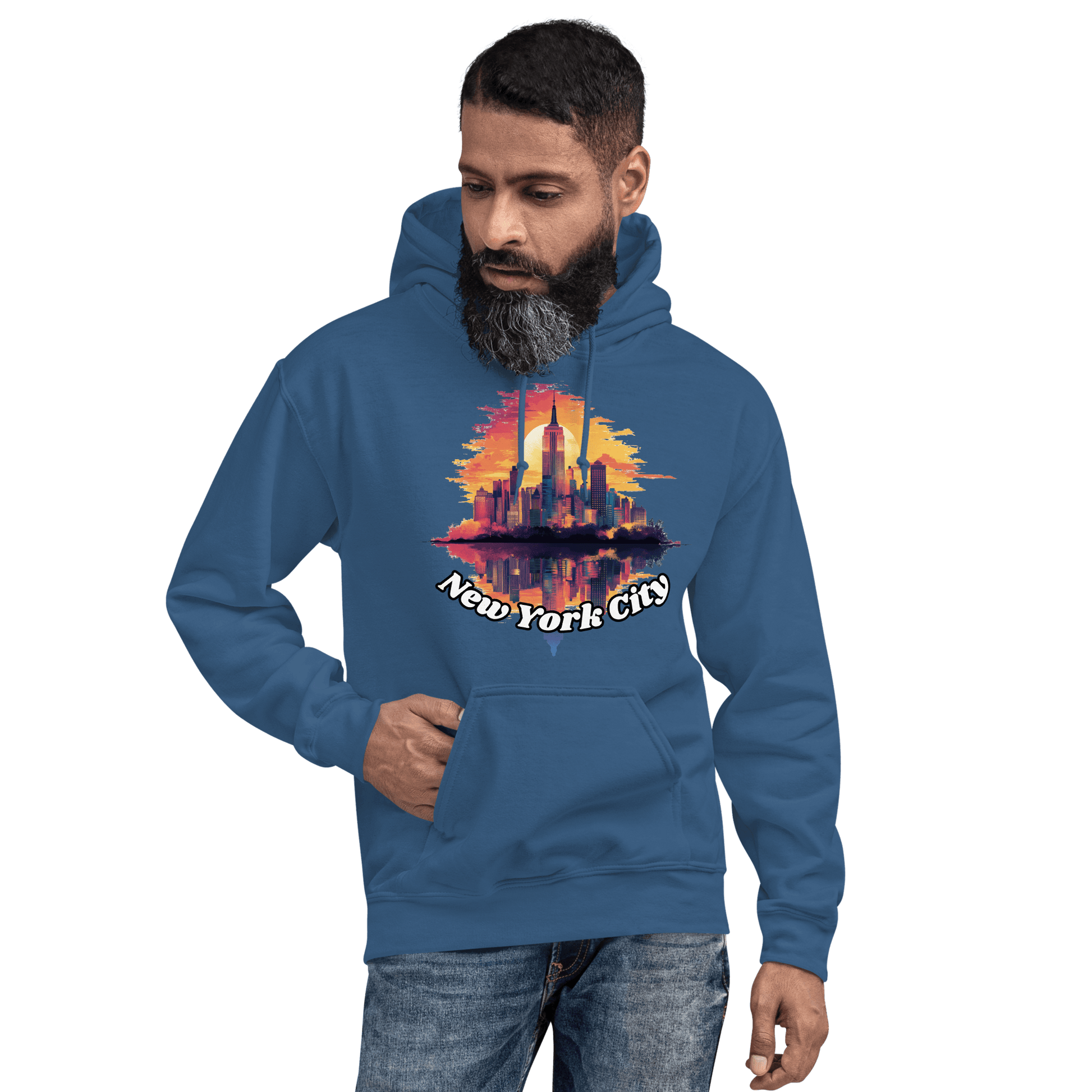 Unisex Heavy Blend Kapuzenpullover "New York City" - Artexio