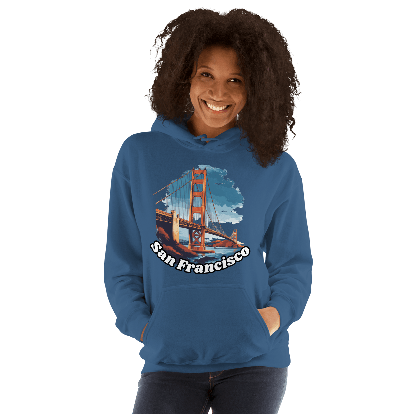 Unisex Heavy Blend Kapuzenpullover "San Francisco" - Artexio