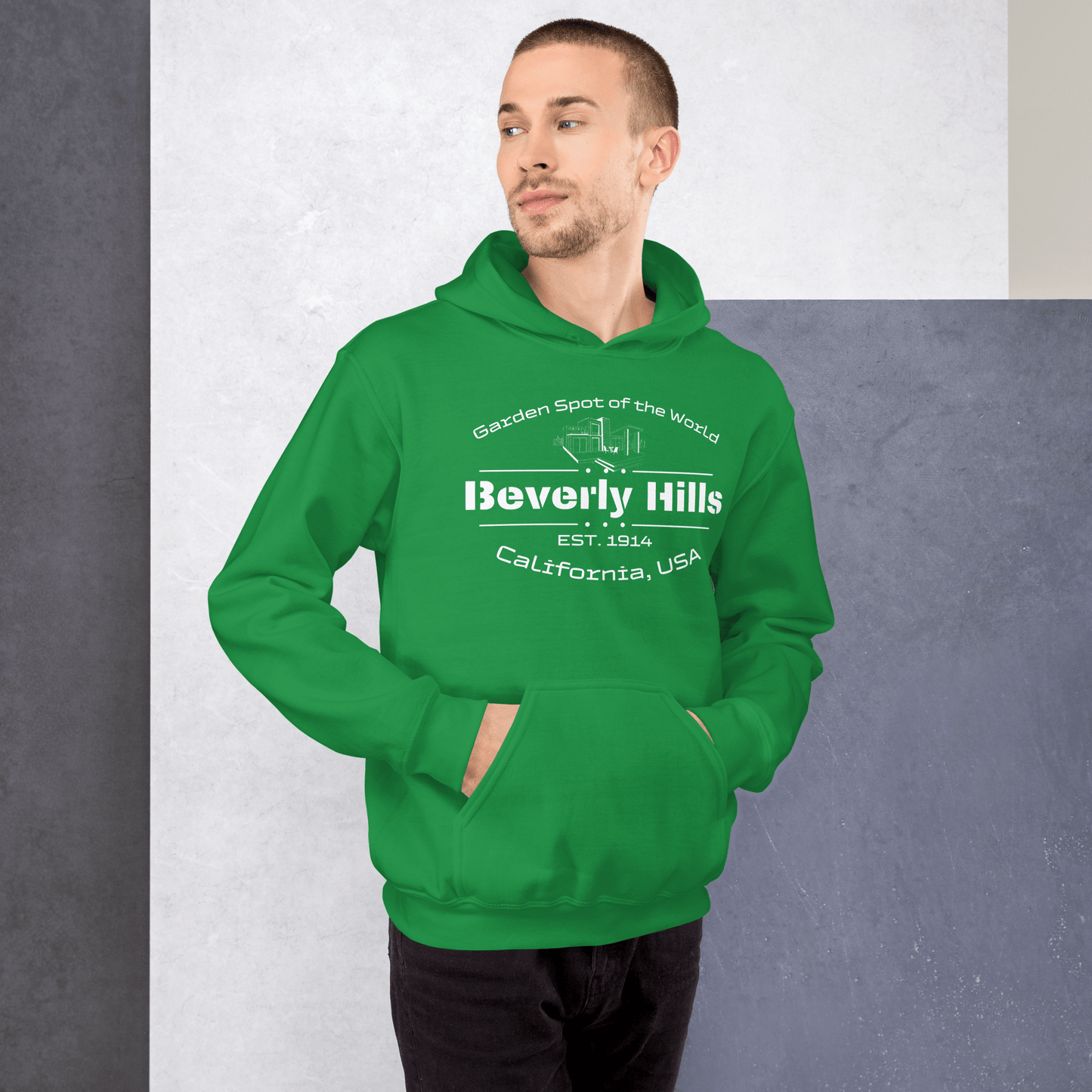 Unisex Heavy Blend Kapuzenpullover "Beverly Hills" - Artexio