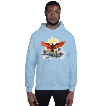 Unisex Heavy Blend Kapuzenpullover "Firebird" - Artexio